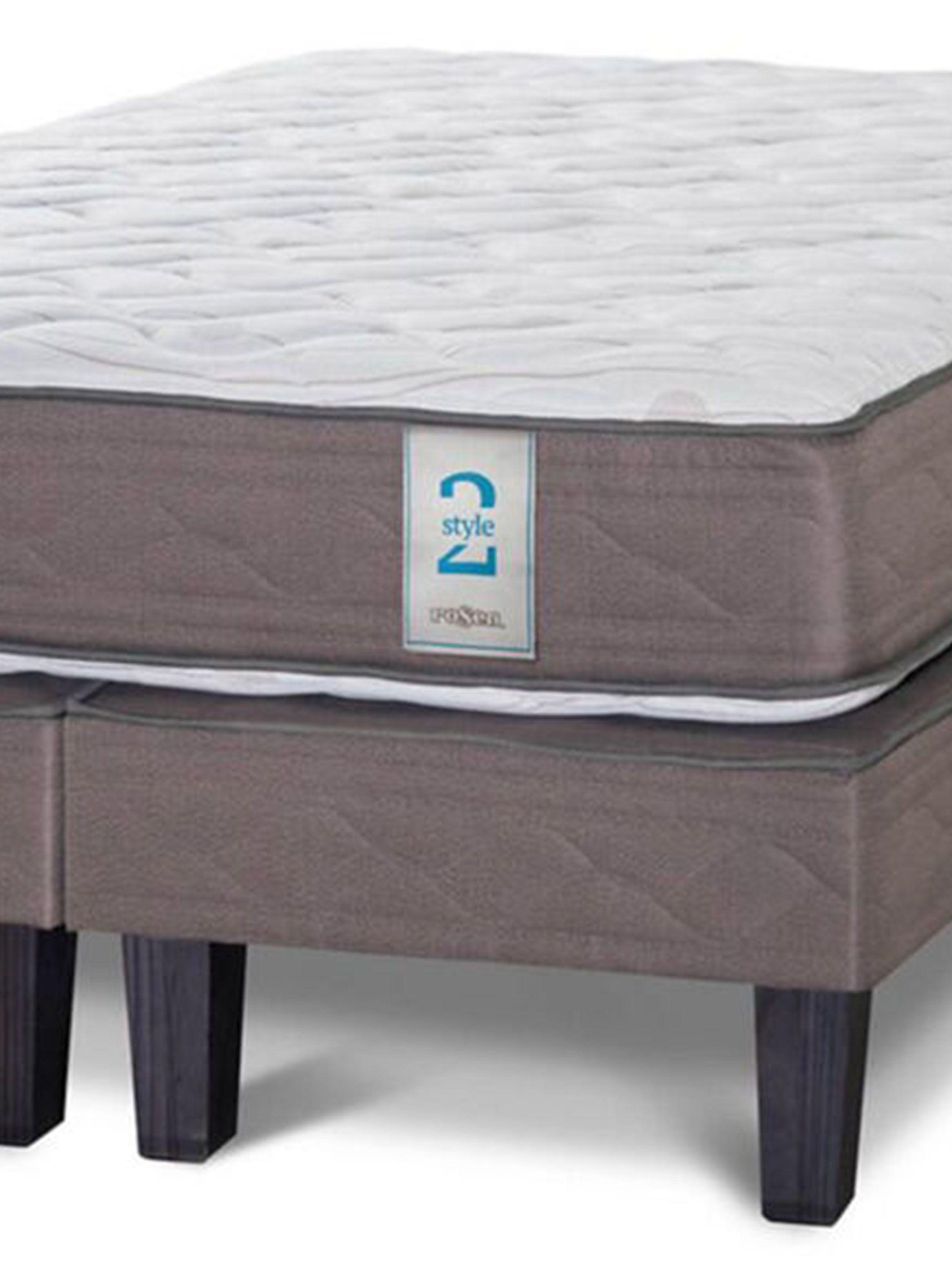 Cama Europea New Style 2 2 Plazas Base Dividida-1