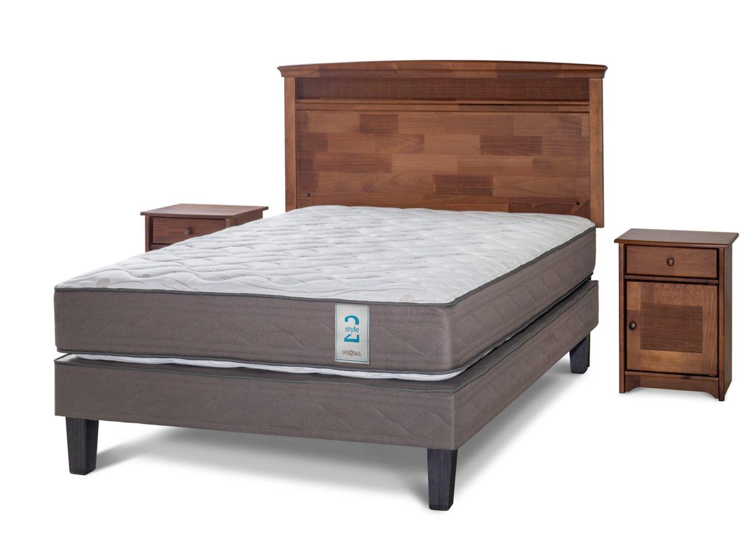 Cama Europea New Style 2 2 Plazas + Set Veneto-0
