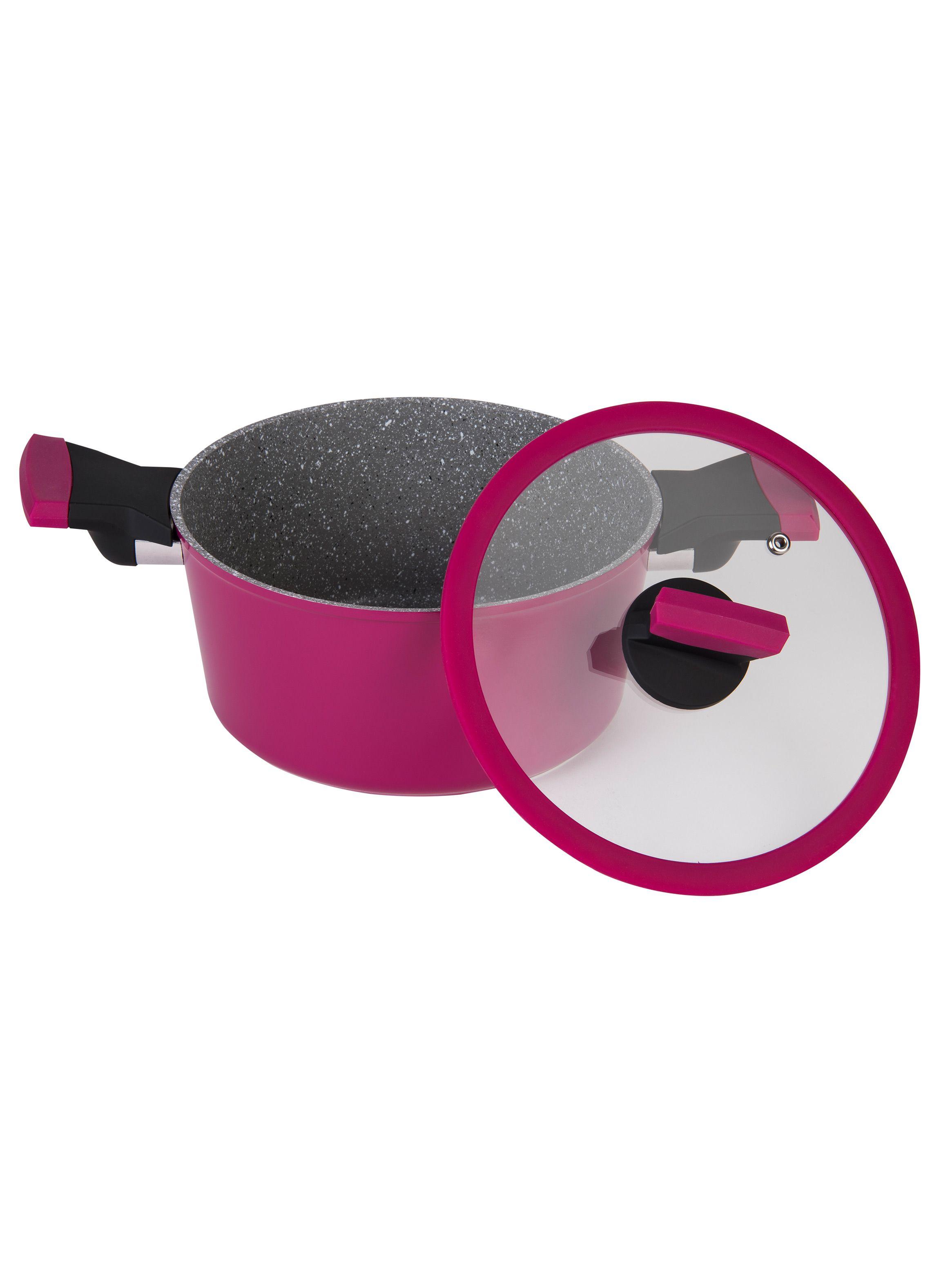 Olla Soho 20 cm con Tapa Cherry-2