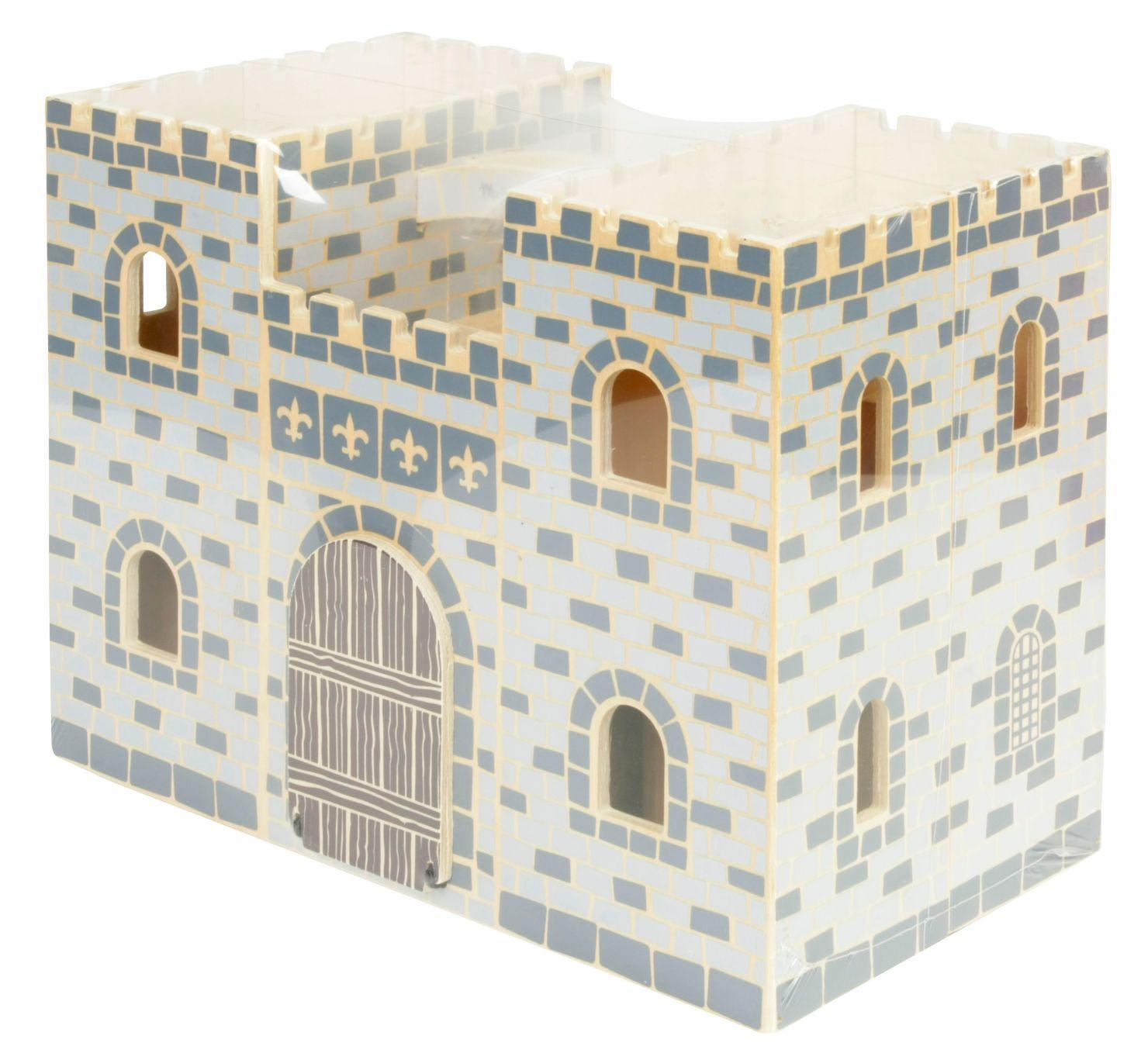 Melissa & Doug Castillo de Madera Gris Caramba-1