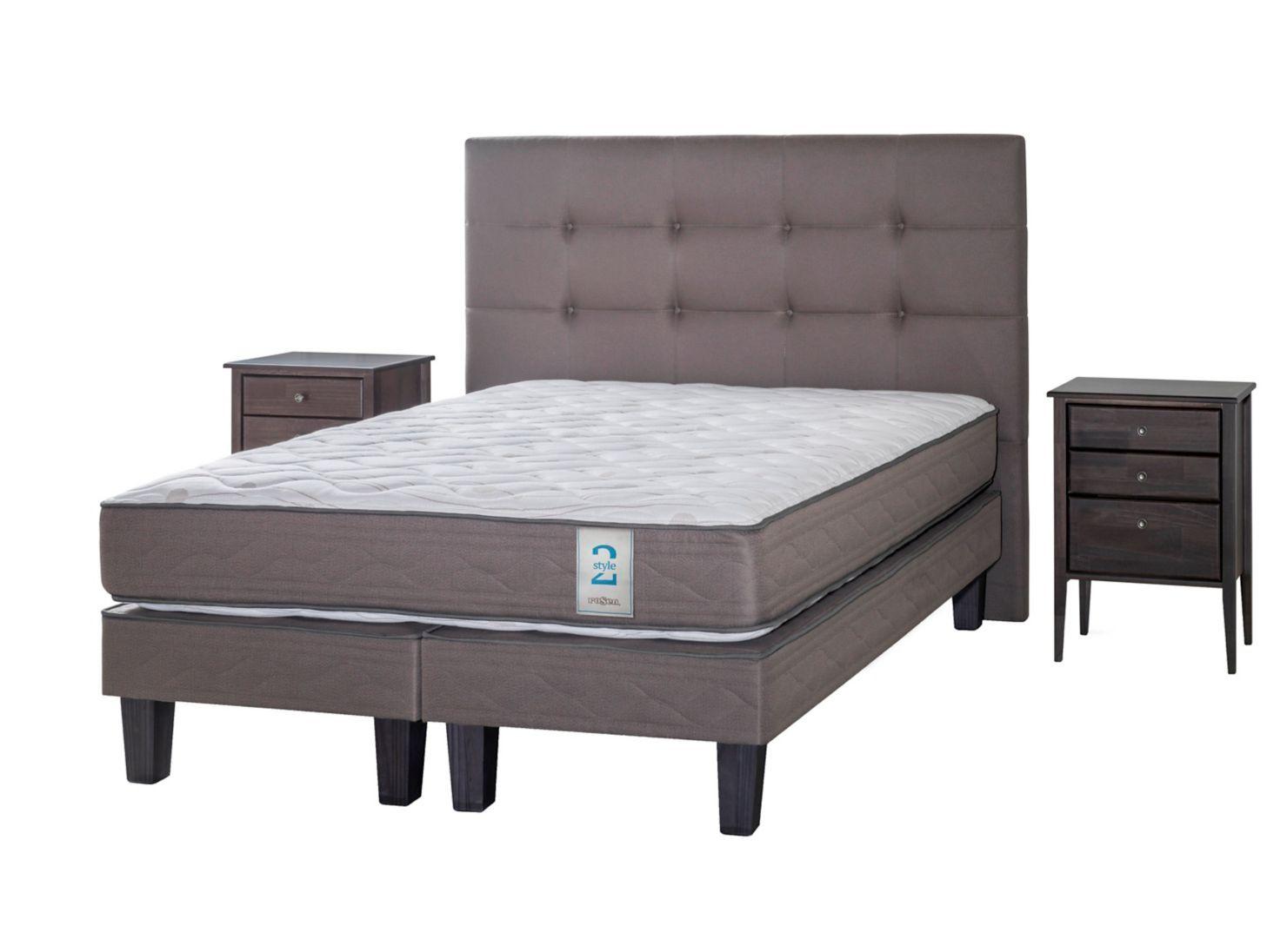 Cama Europea New Style 2 2 Plazas BD + Set Issey-0