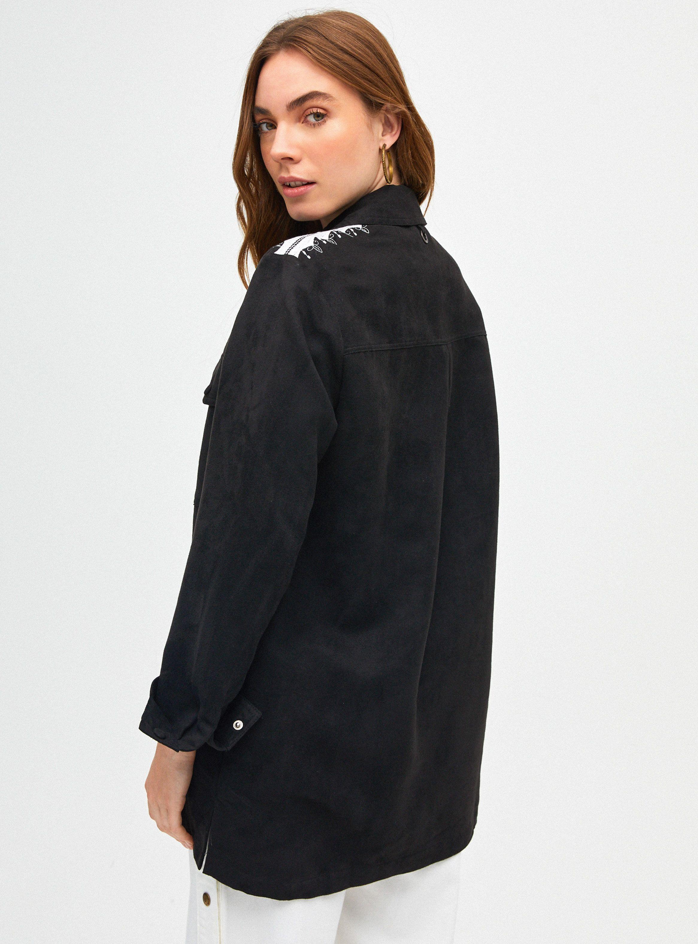Chaqueta Sobrecamisa Bordados-1