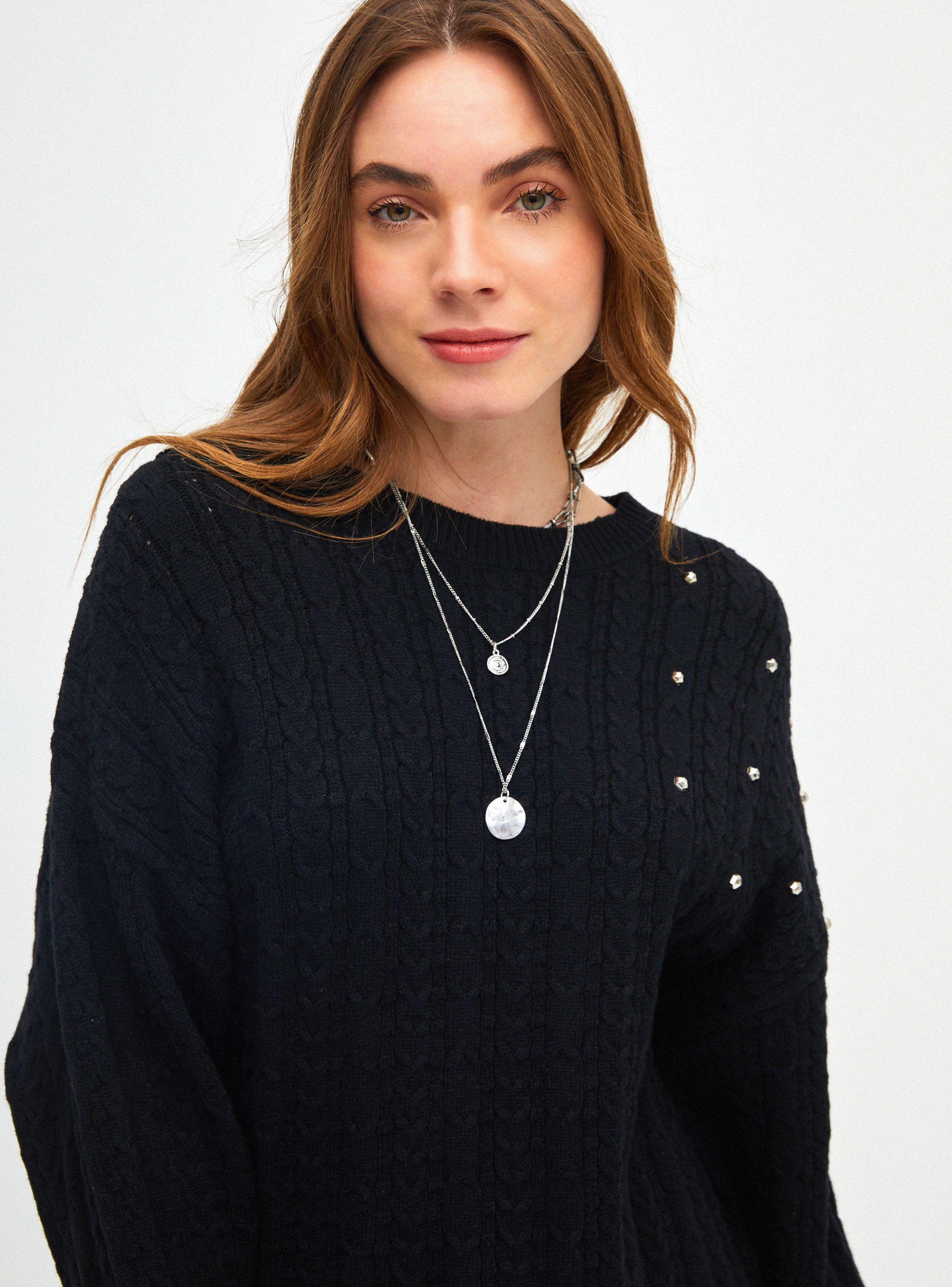 Sweater Aplicación de Tachas-2