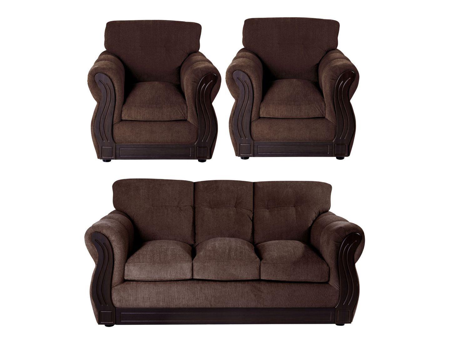Juego de Living Montreal Sofá 3C + Sillones 1C Attimo-3