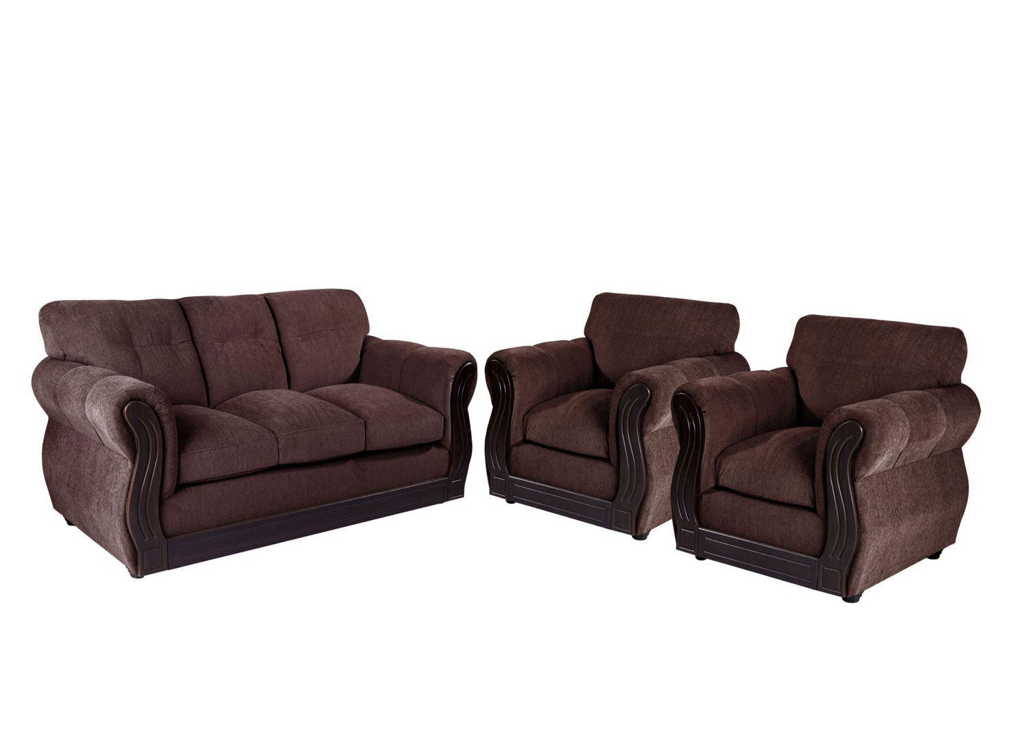 Juego de Living Montreal Sofá 3C + Sillones 1C Attimo-2
