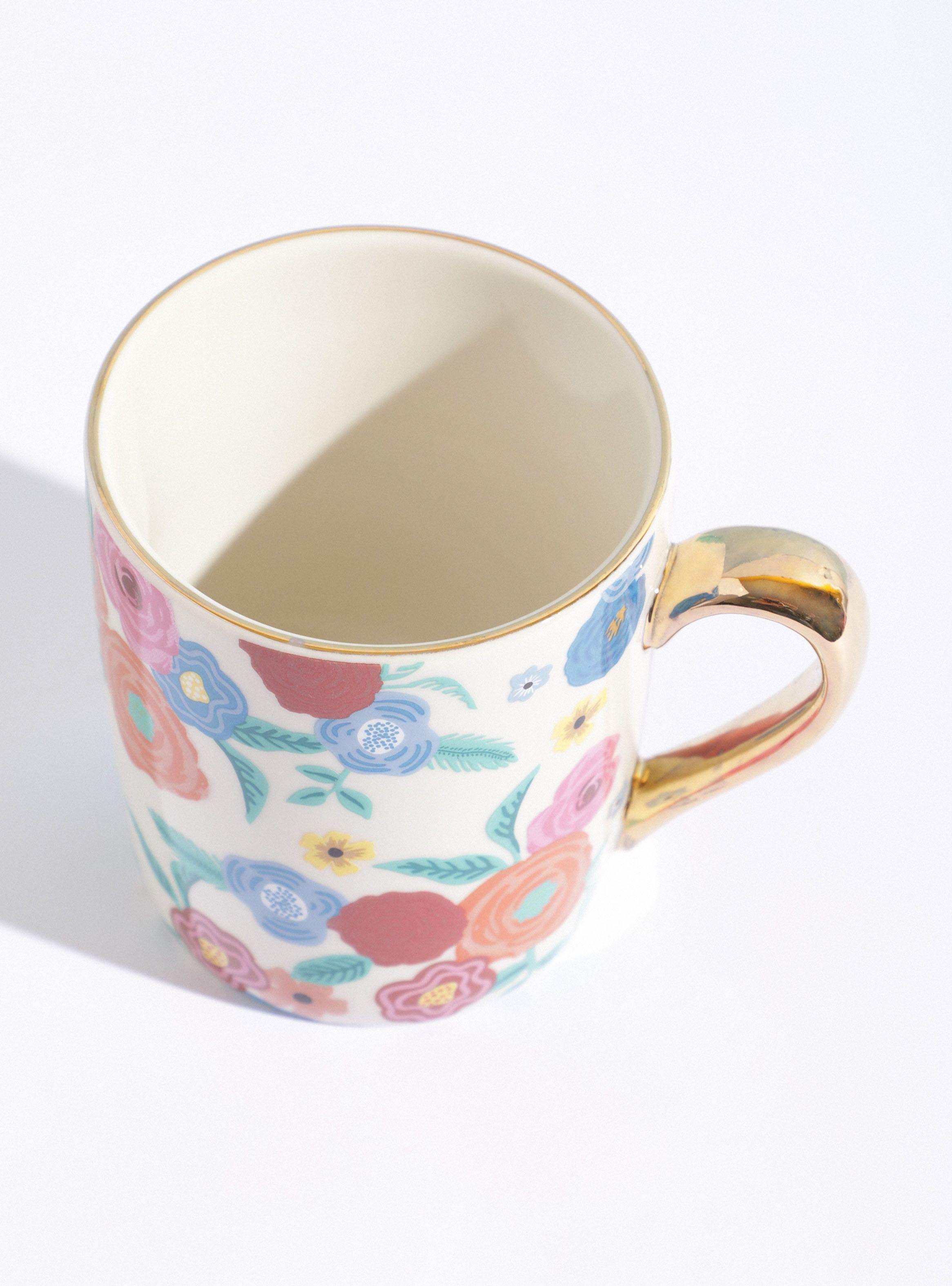 Mug Flower Kitch Cerámica 300 ml Umbrale Home-1