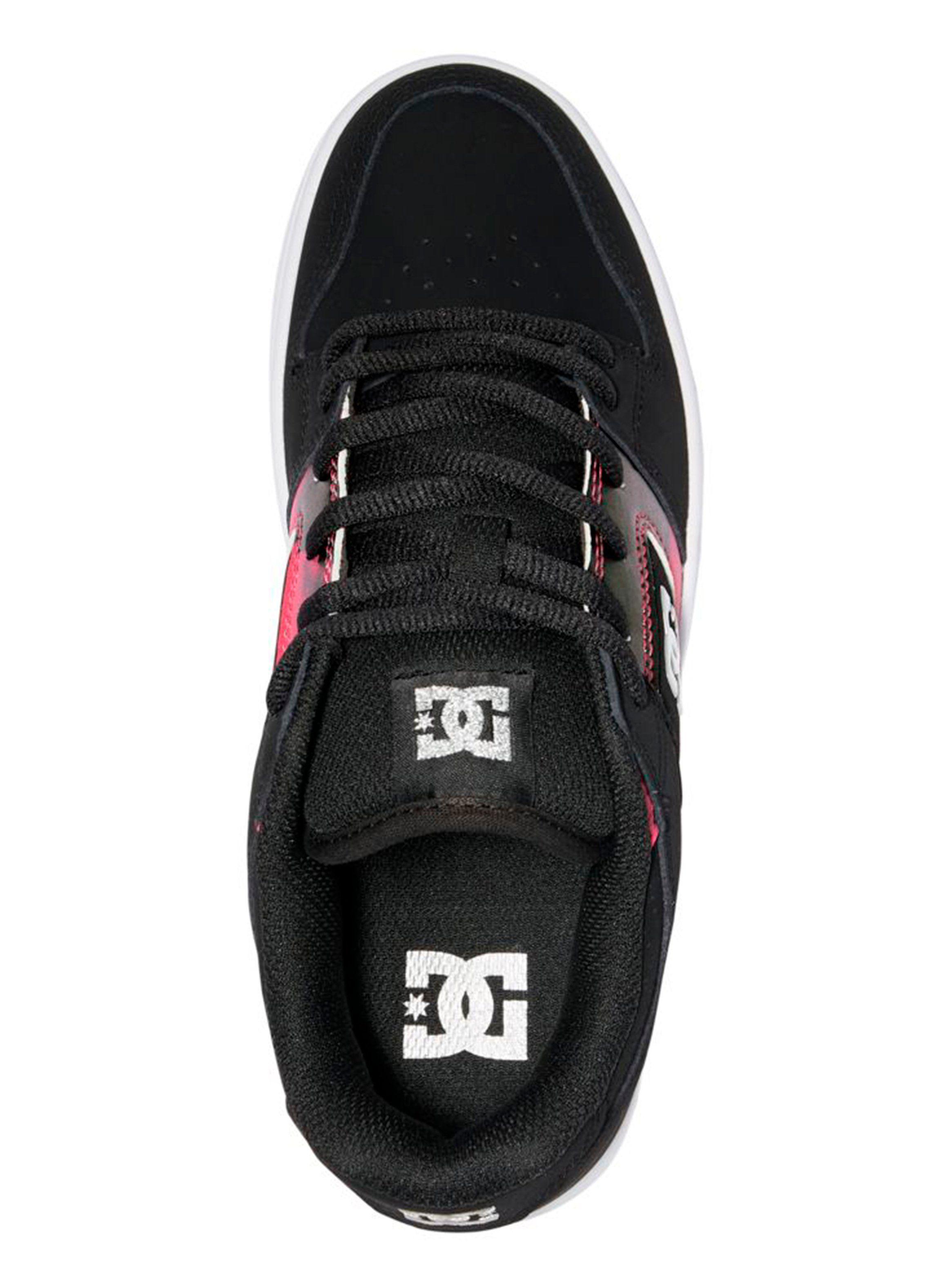 Zapatilla Skate Logo Print Cuero Mujer-2