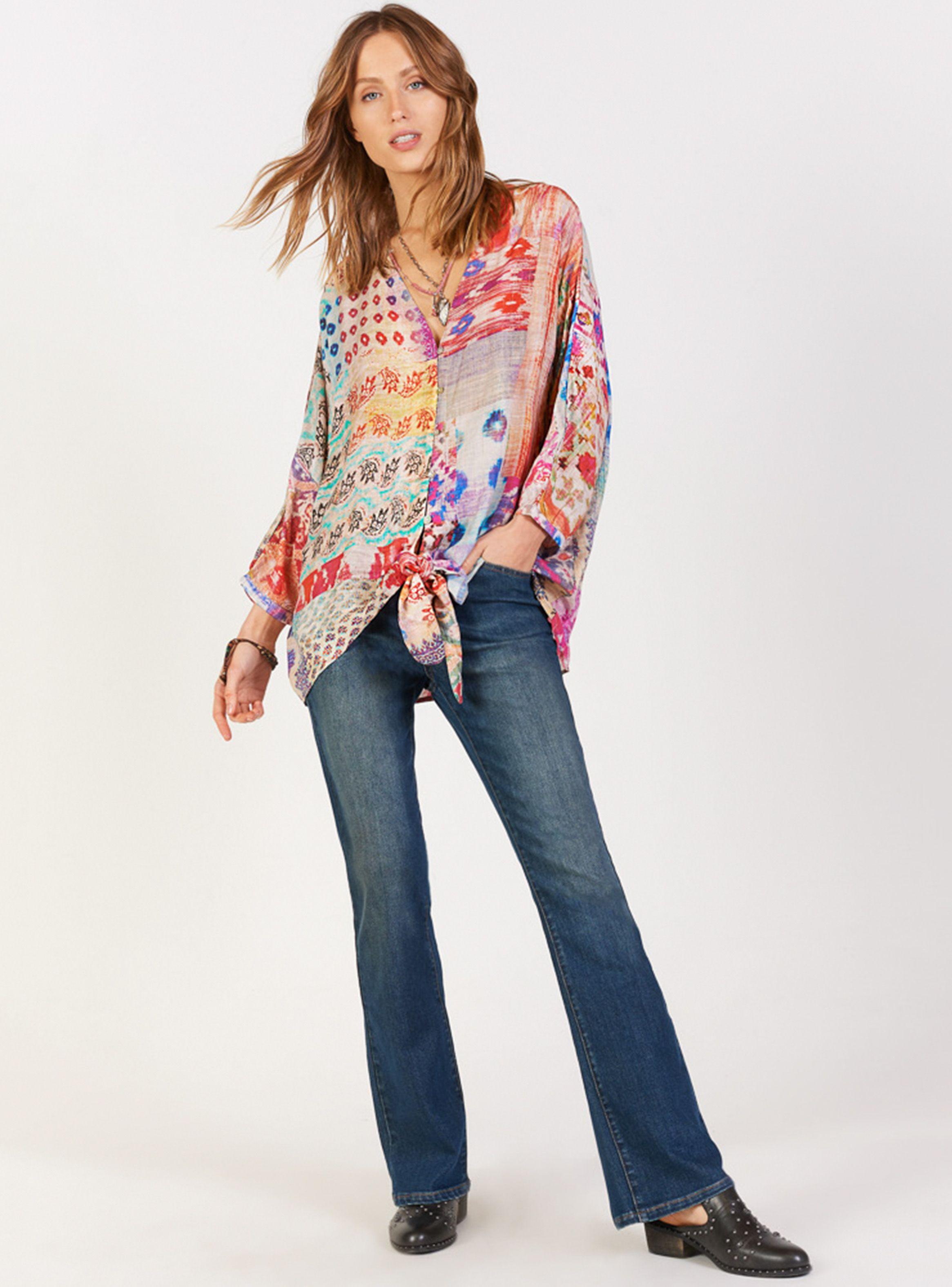 Blusa Larga Estampada Umbrale Woman-3