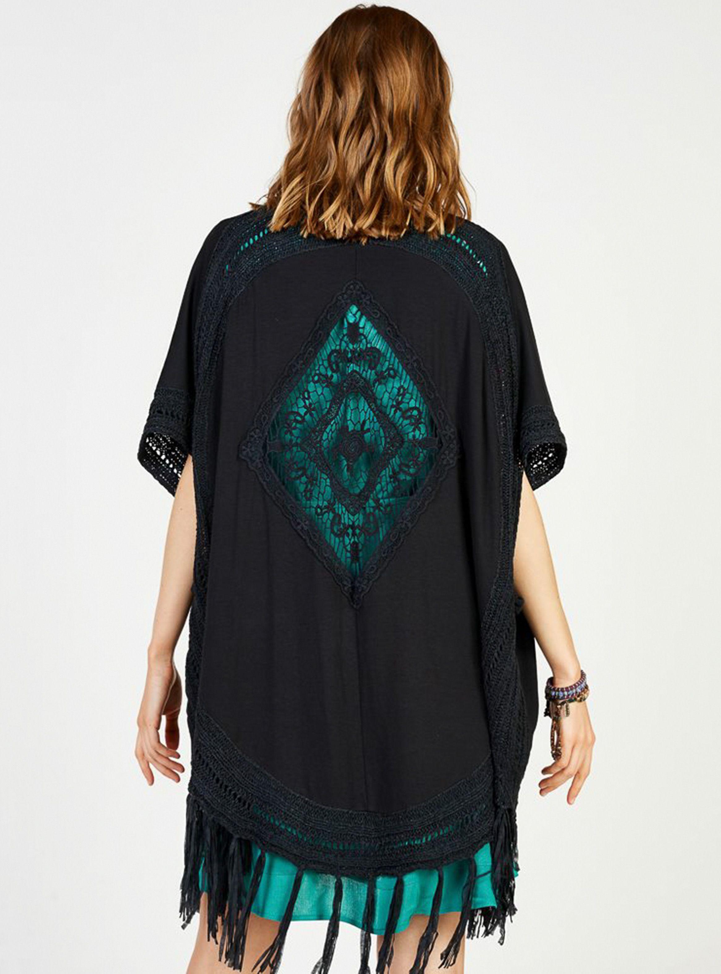 Blusa Macramé con Flecos Umbrale Woman-1