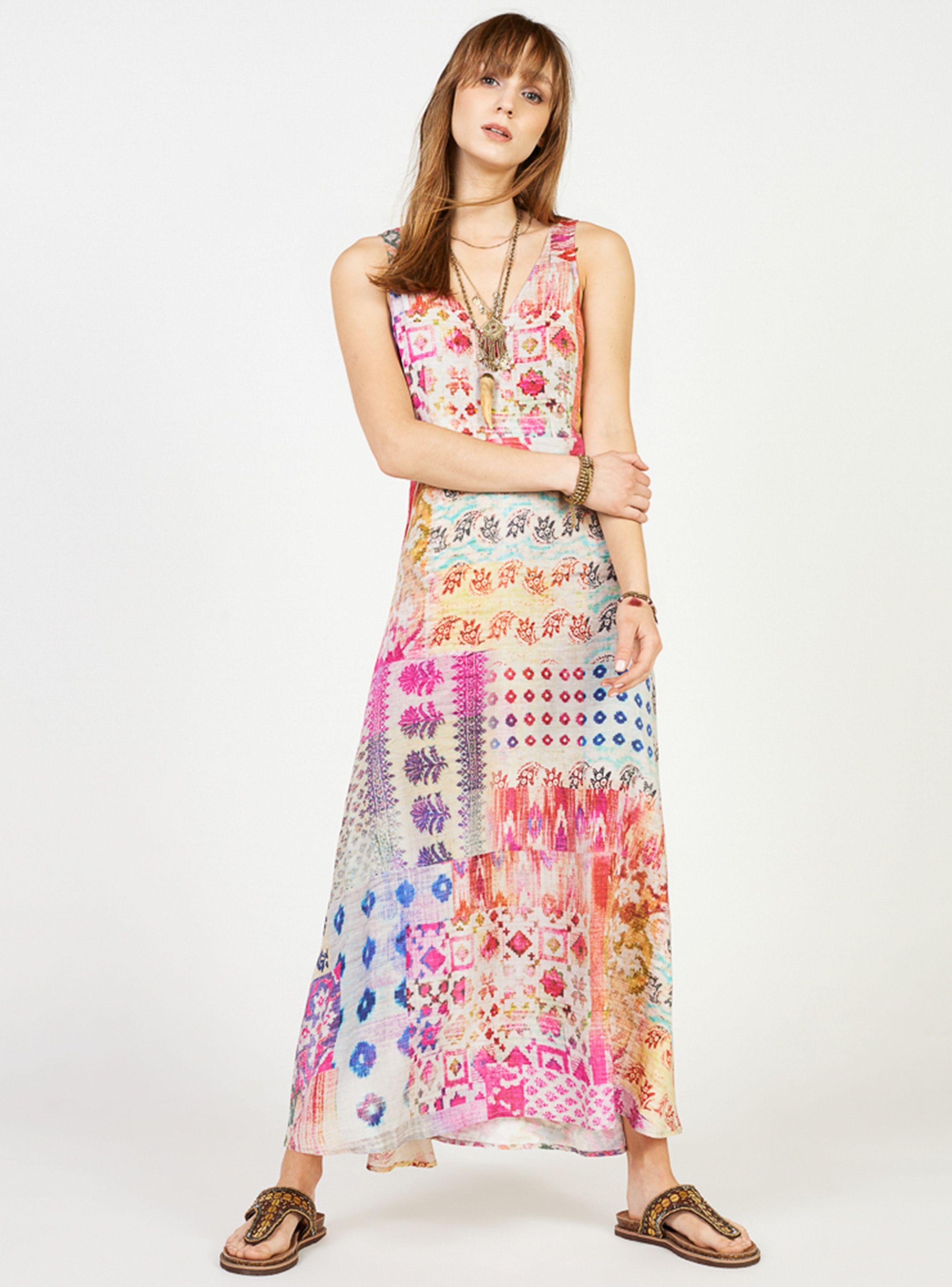 Vestido sin Mangas Prin Nav-0