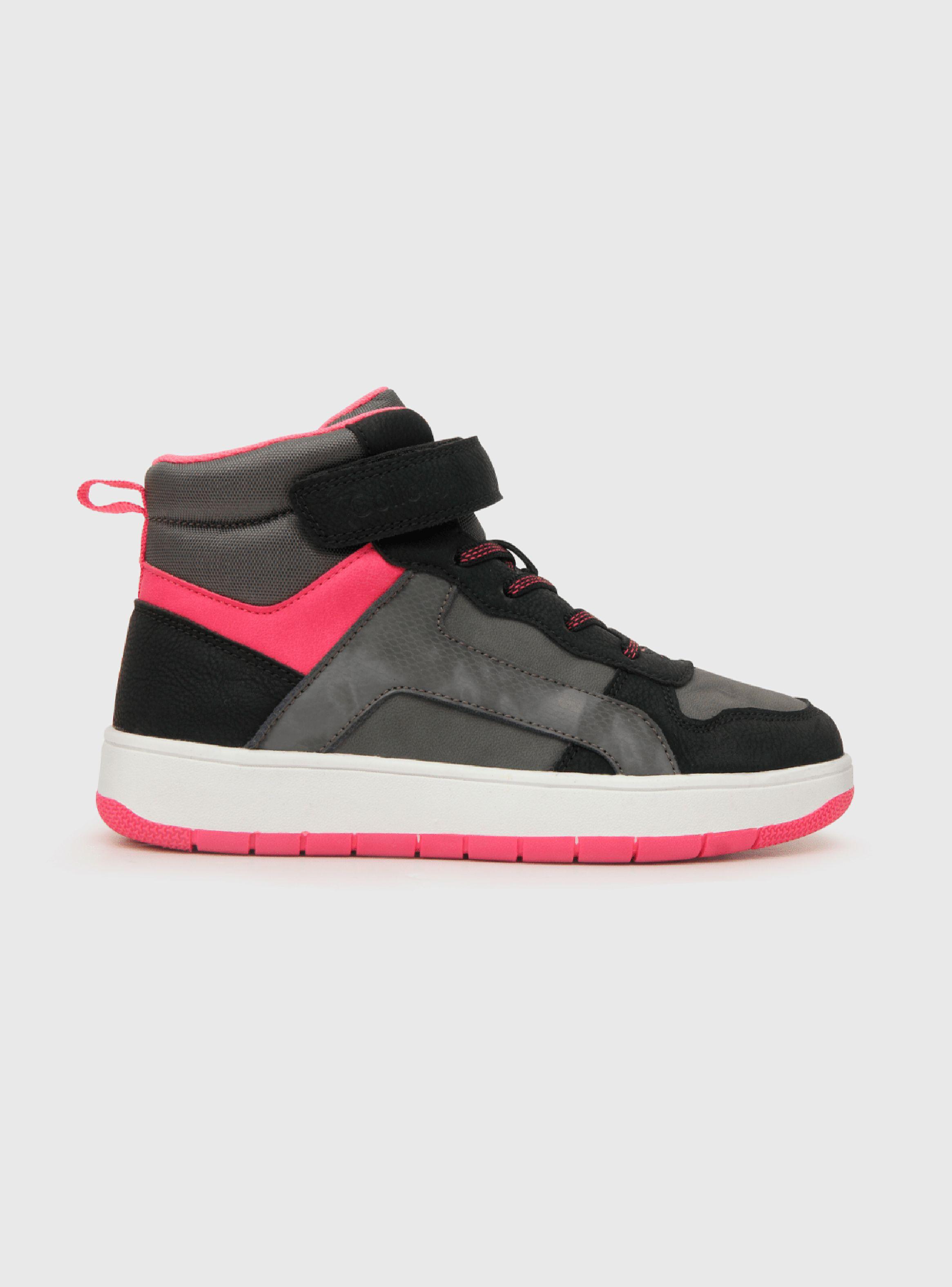 Zapatilla Urbana Style Retro Velcro Elástico Niña-0