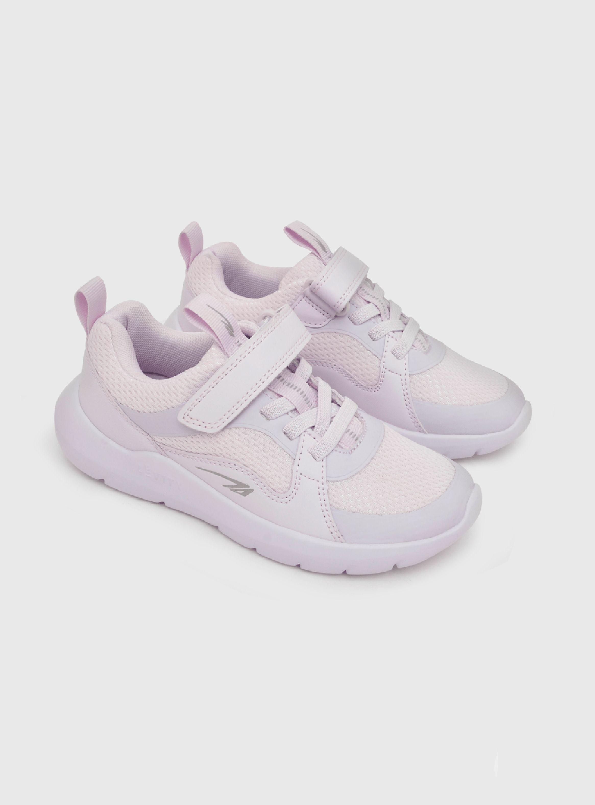 Zapatilla Urbana Print Velcro Elástico Niña-1