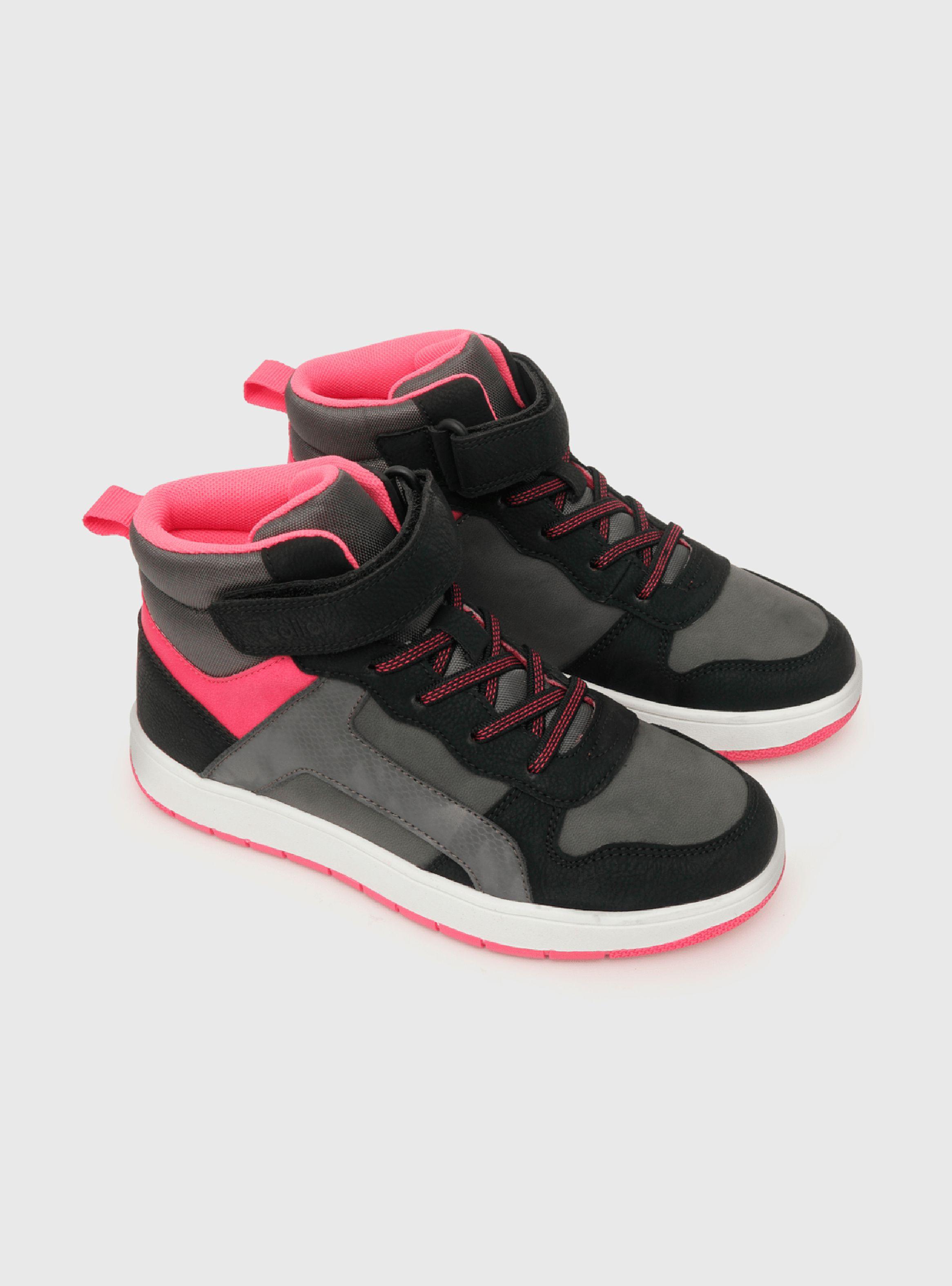 Zapatilla Urbana Retro Velcro Elástico Niña-1