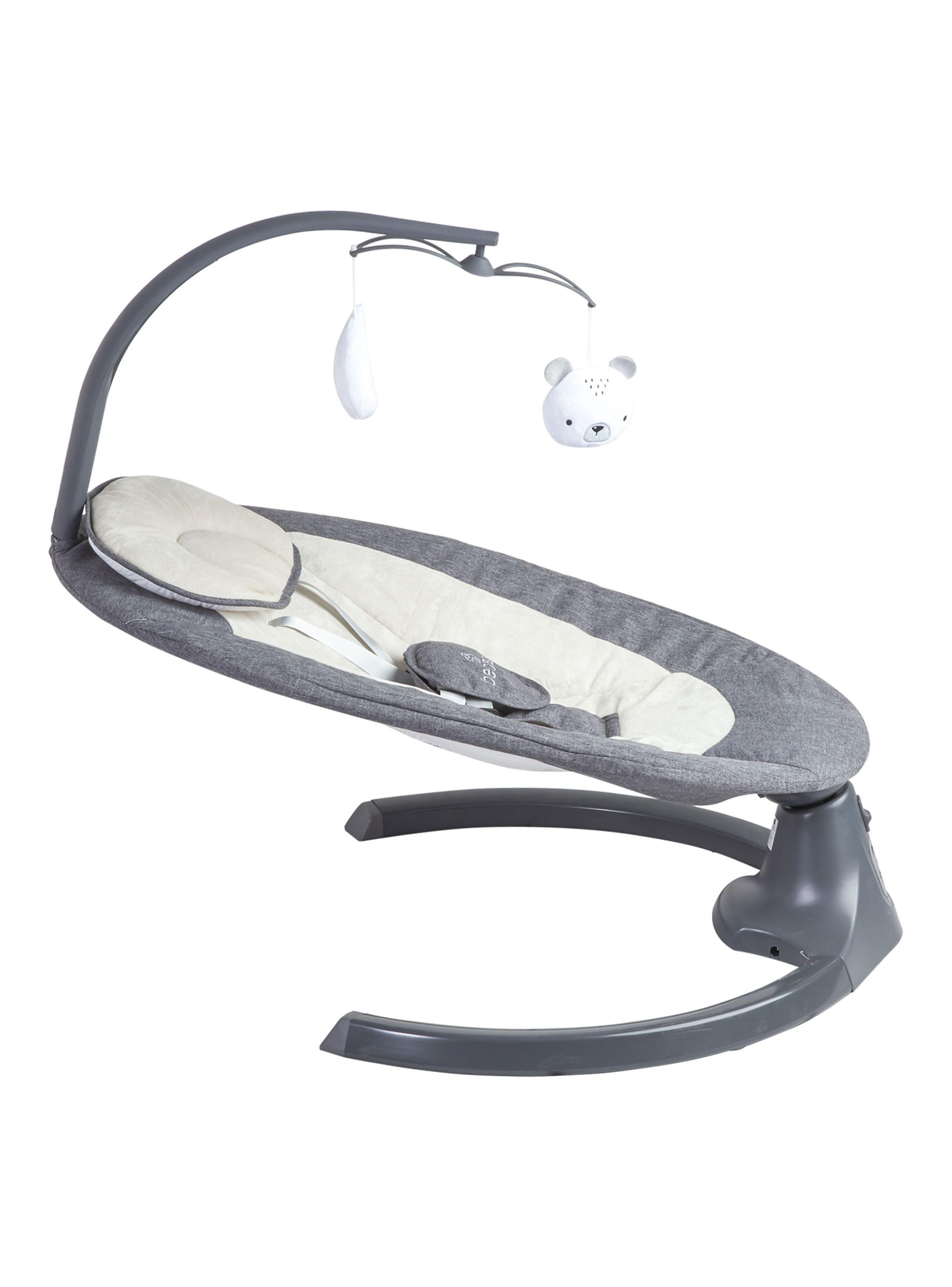 Silla Nido Bouncer Mecedora Baby Swing Gris Bebesit-1