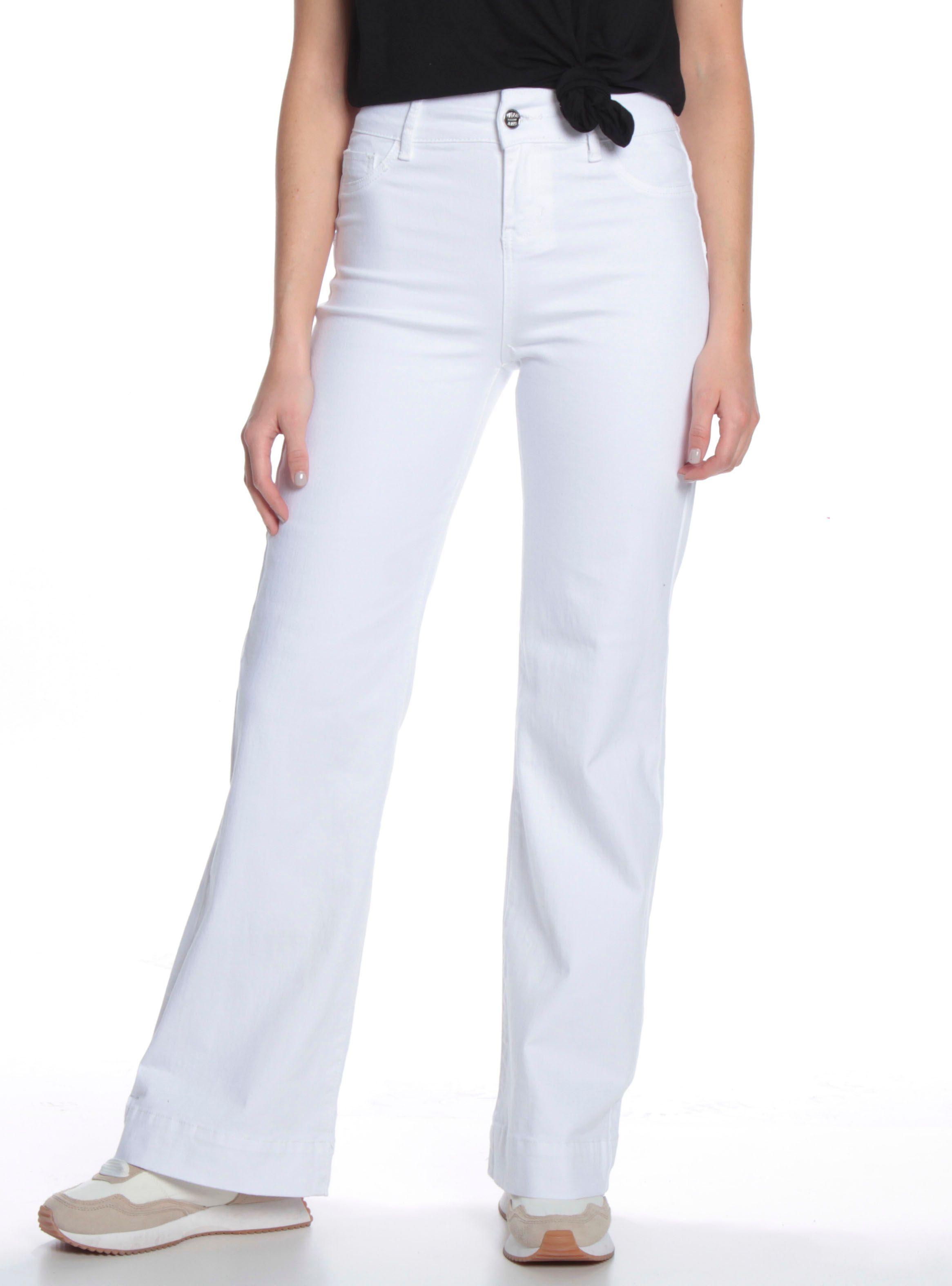 Jeans Wados Liso Palazzo Tiro Alto Wados-0