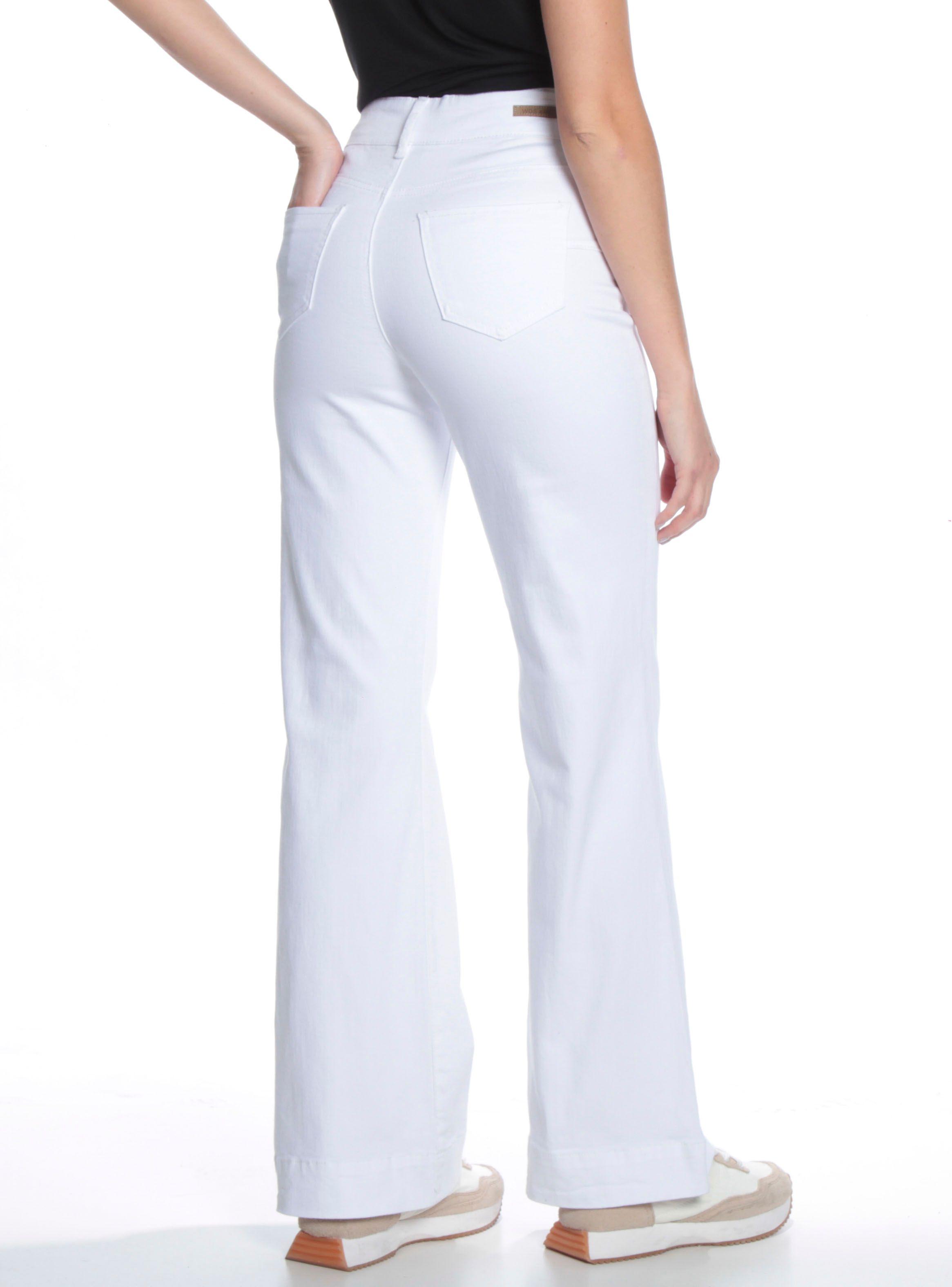 Jeans Wados Liso Palazzo Tiro Alto Wados-1