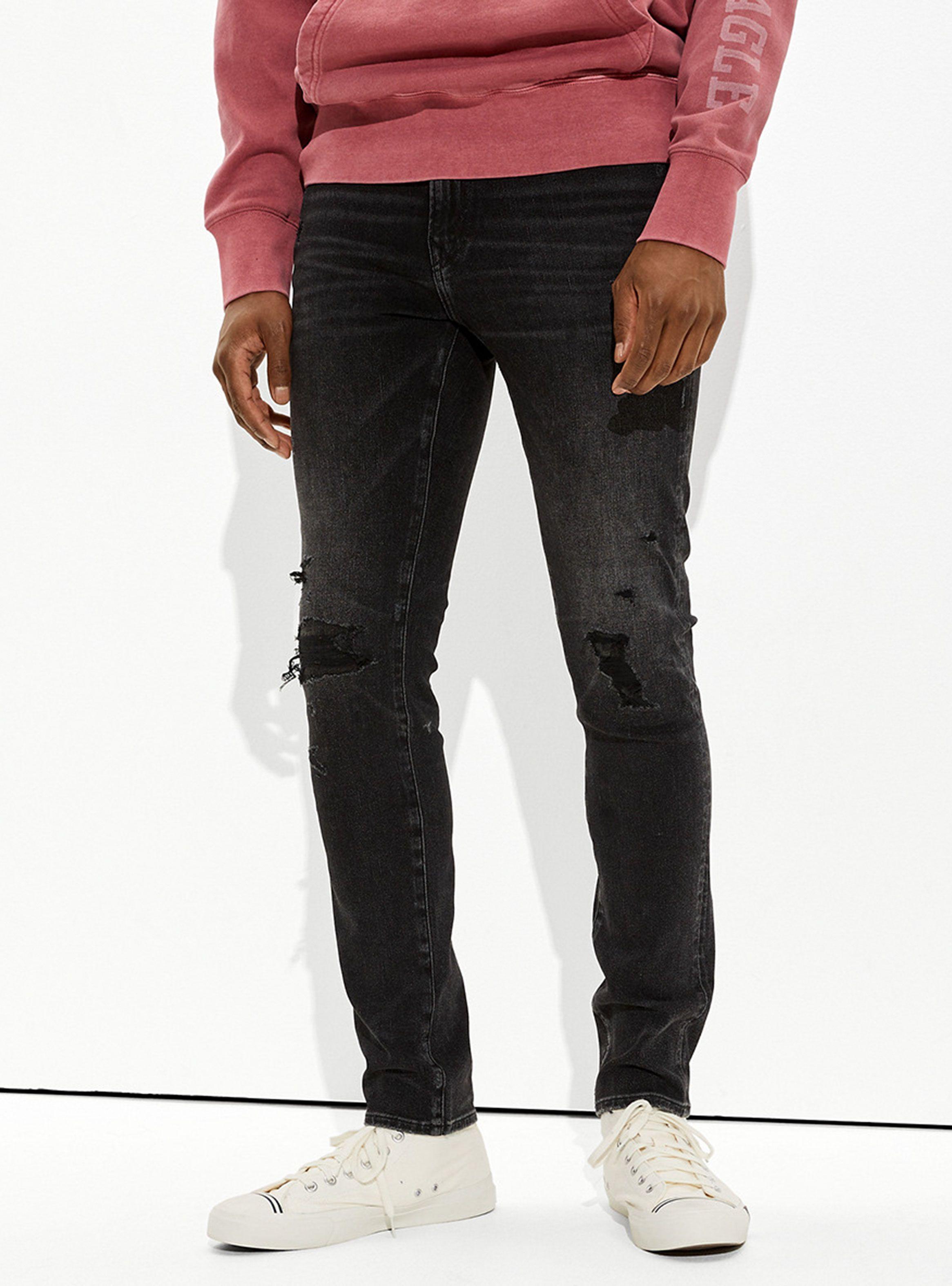 Jeans American Eagle AirFlex 360 Patched Slim-0