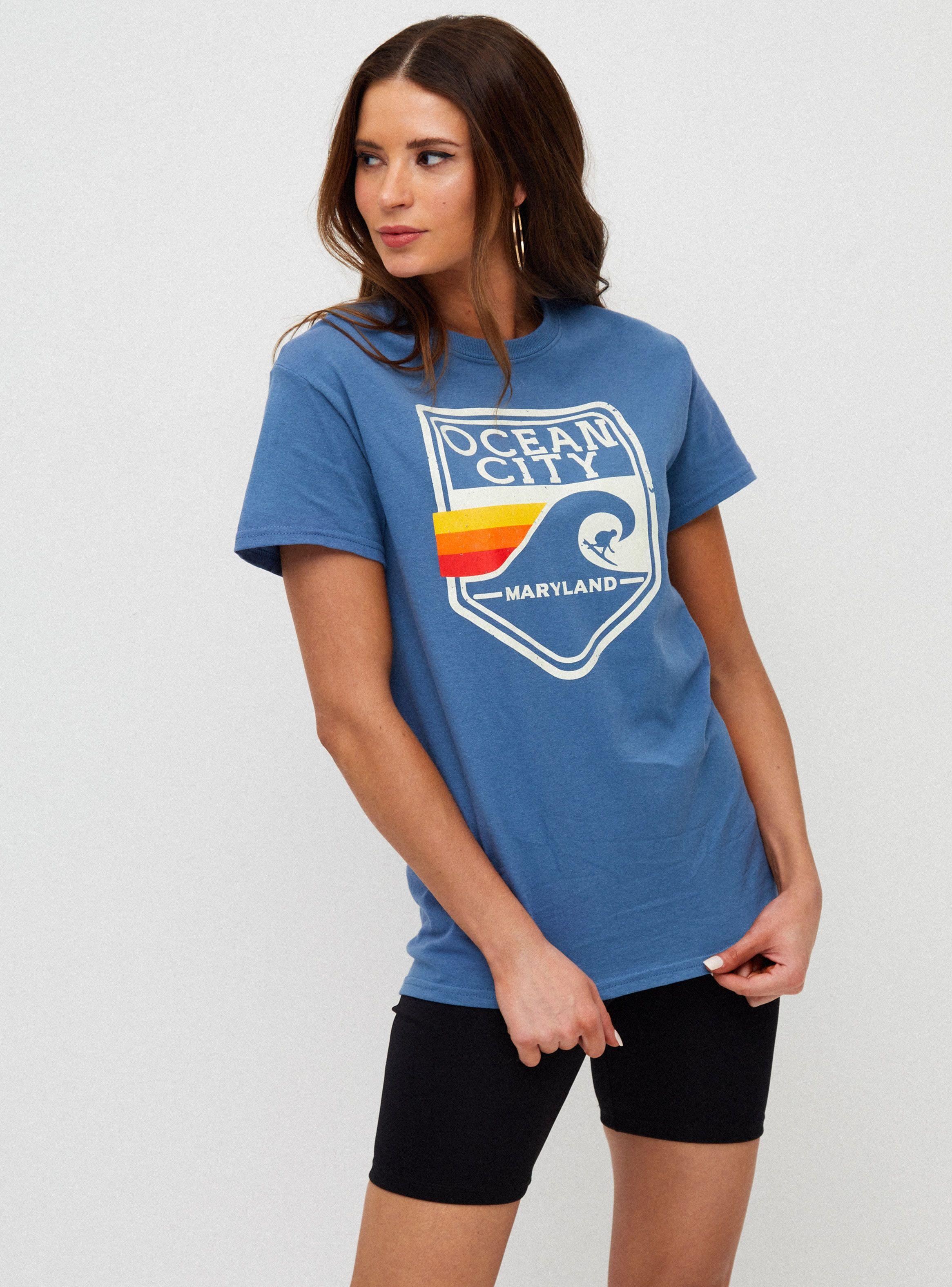 Polera Gildan Ocean City Talla S-0