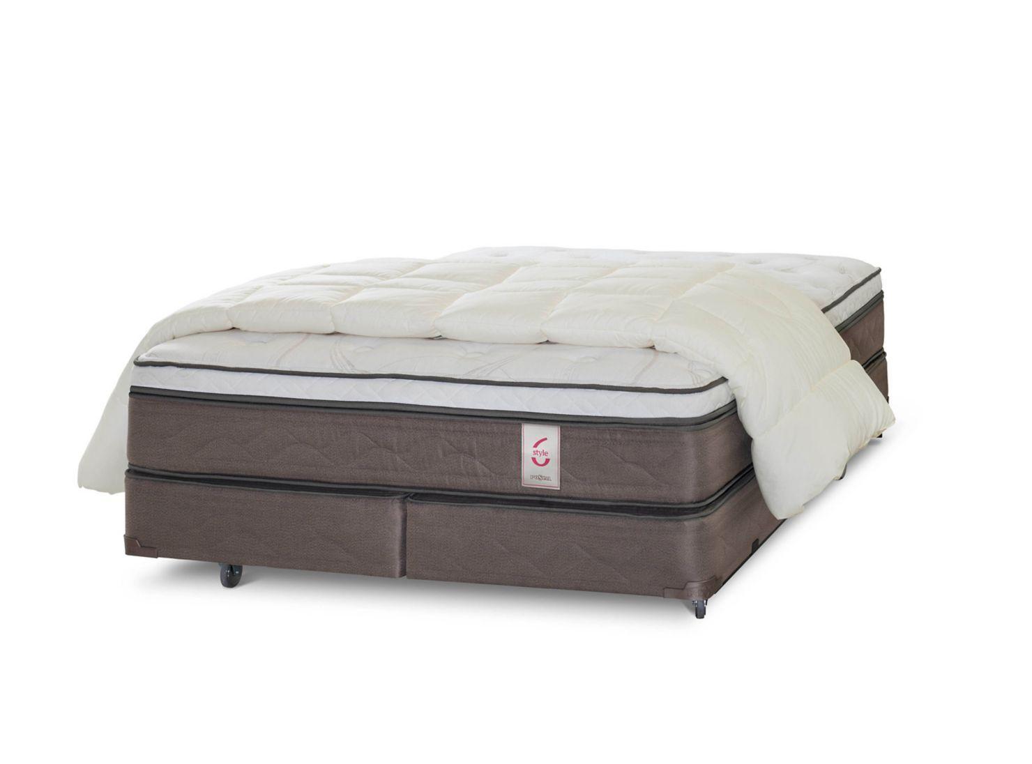 Box Spring New Style 6 King + Plumón-0