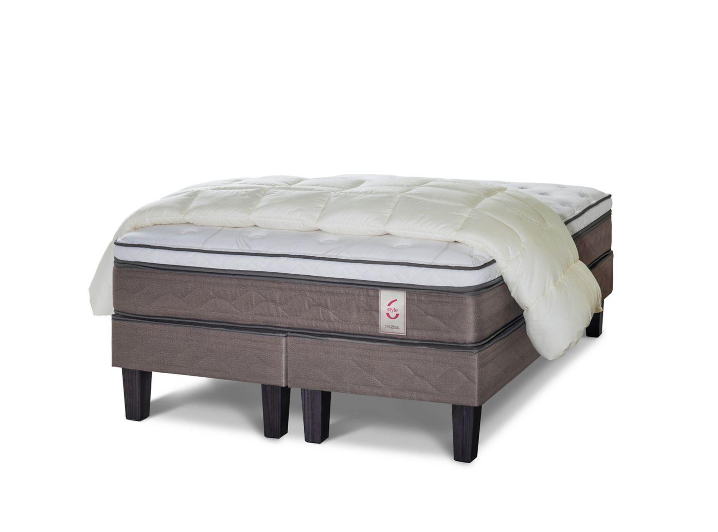 Cama Europea New Style 6 King + Plumón-0