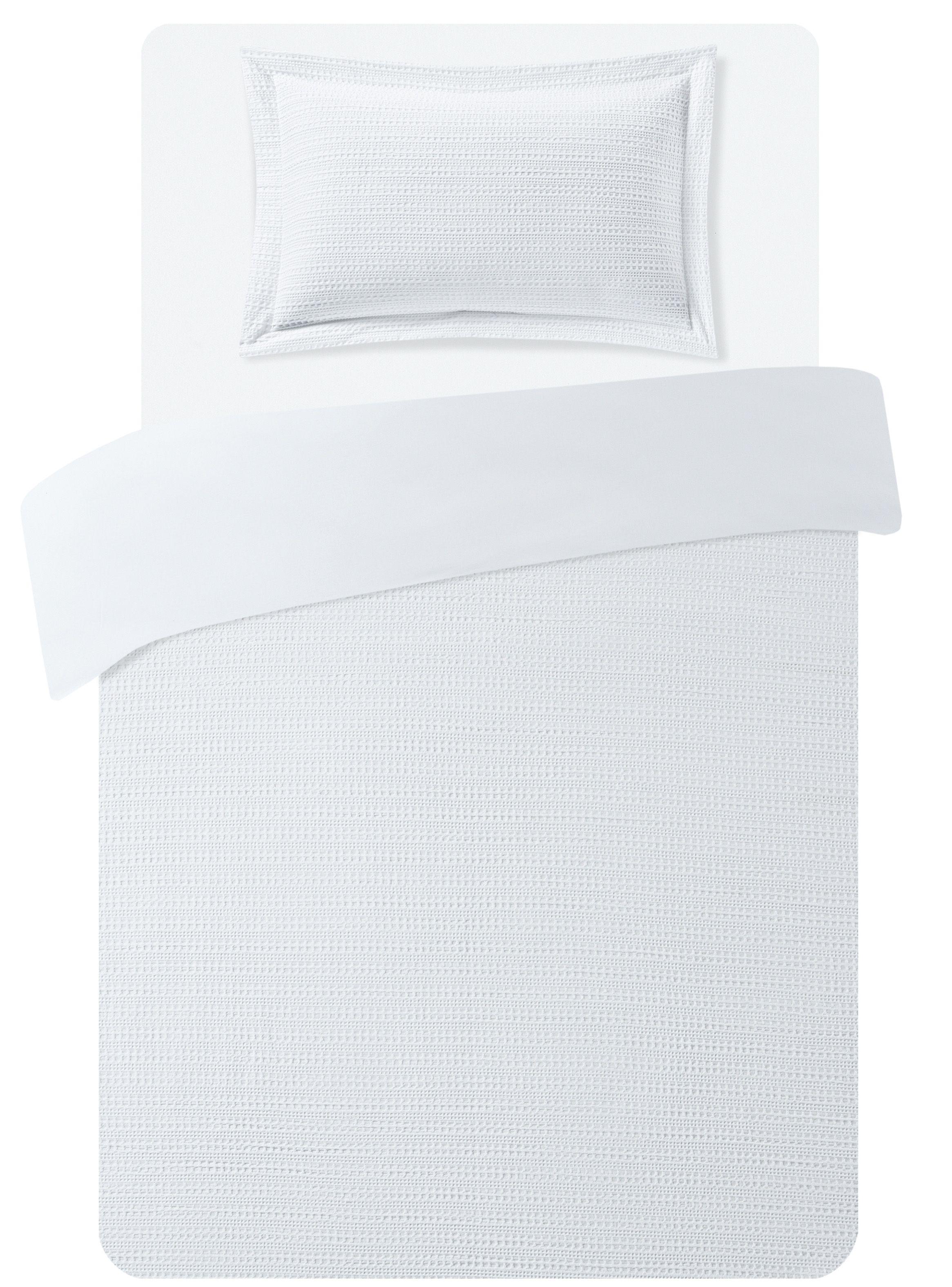 Funda Alaniz Home de Plumón 1.5 Plazas Waffle-3