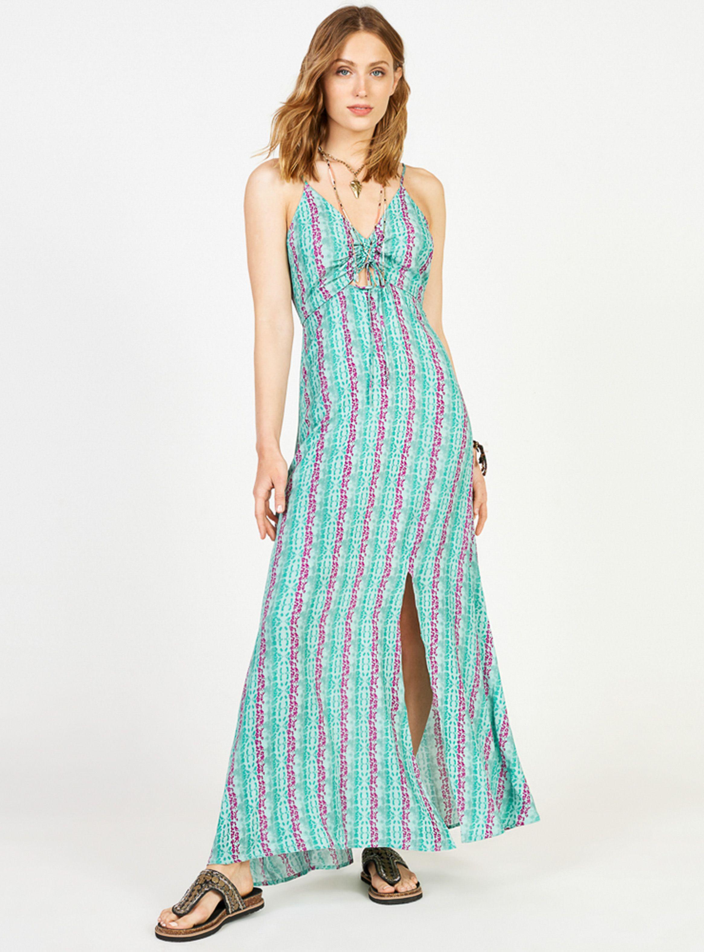 Vestido Largo Print Lombok Umbrale Be-0