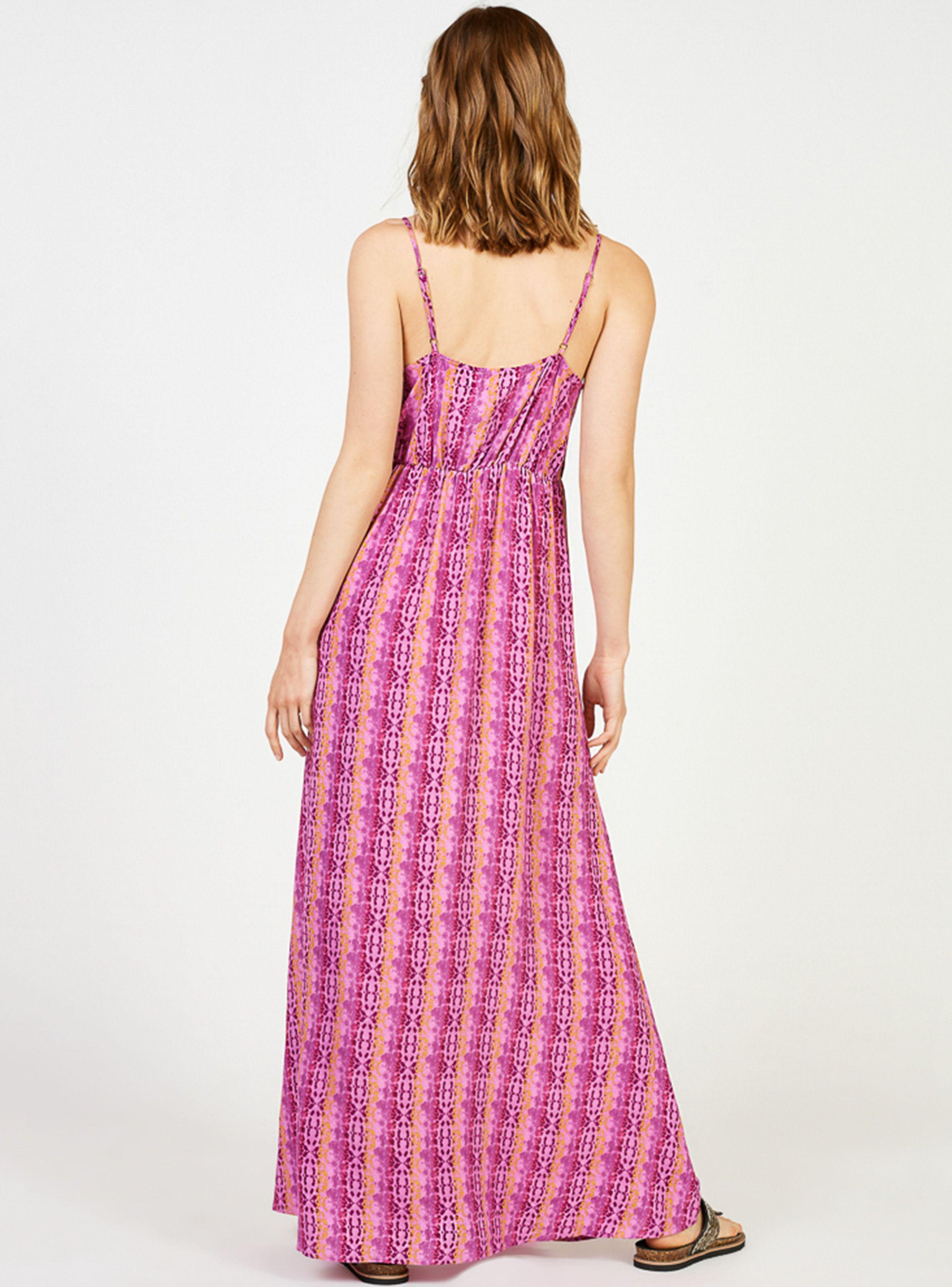 Vestido Largo Print Lombok Umbrale Be-1