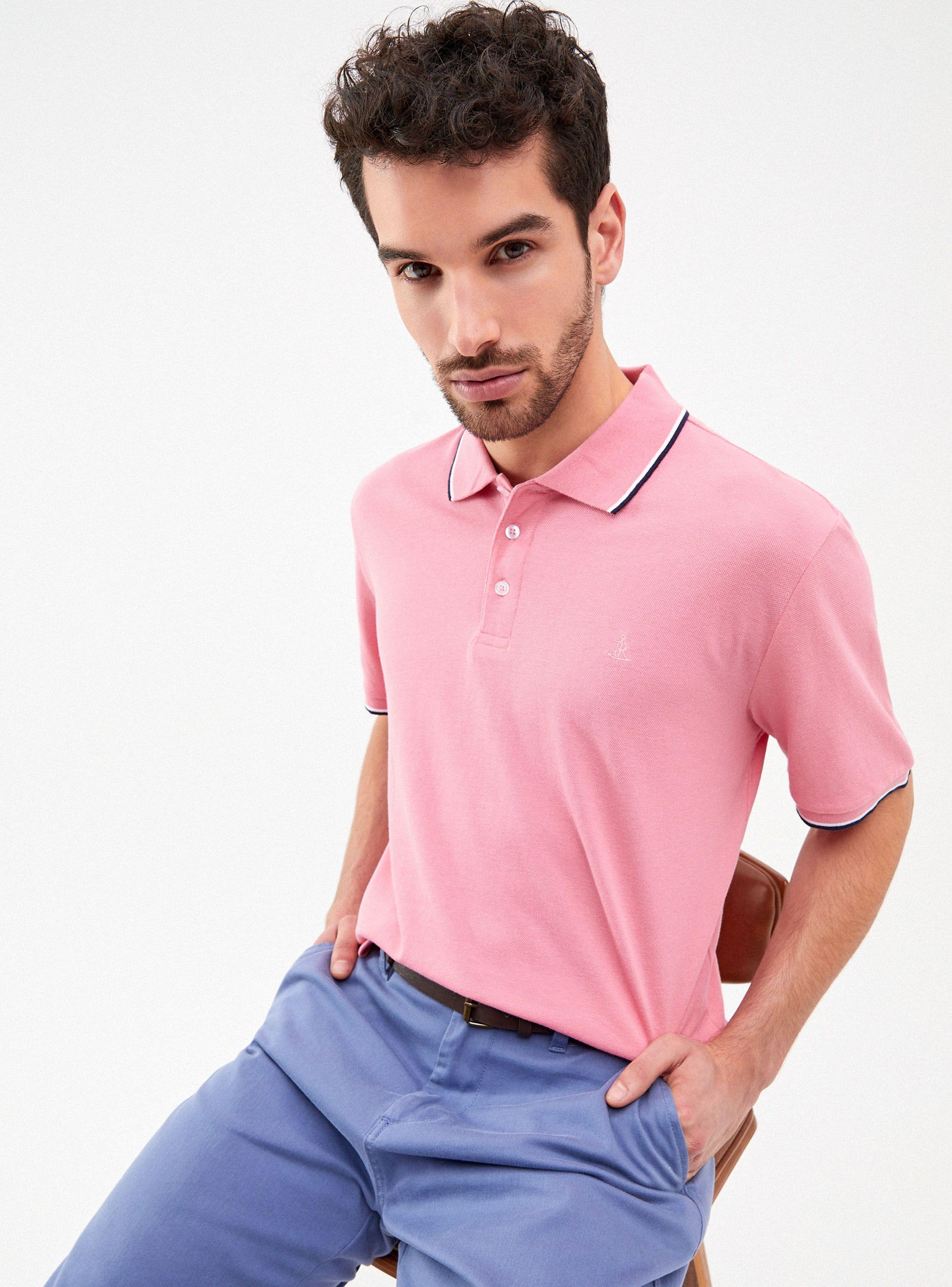 Polera Manga Corta Piqué L XL XXL Rainforest-0