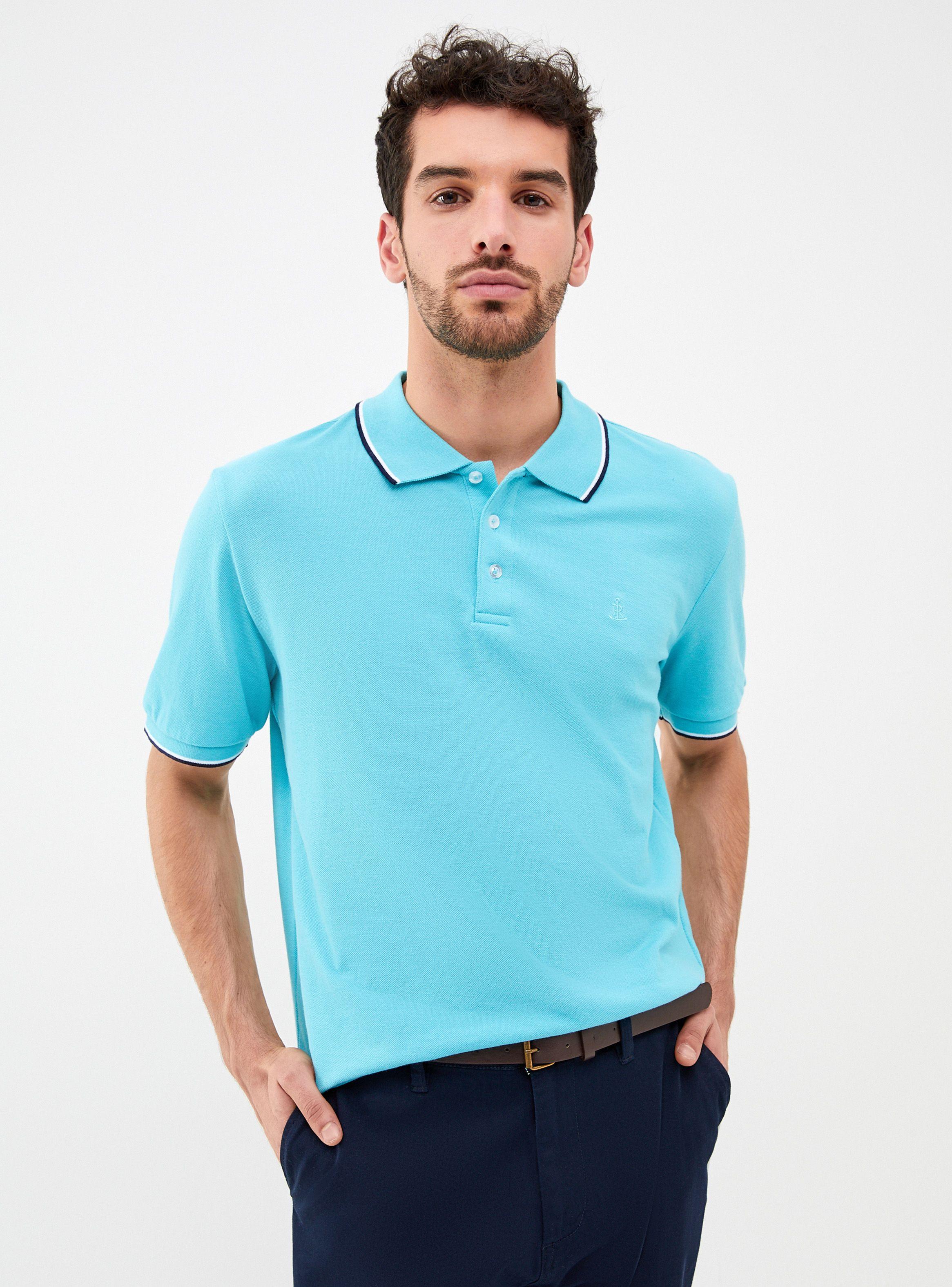 Polera Manga Corta Piqué L XL XXL Rainforest-0