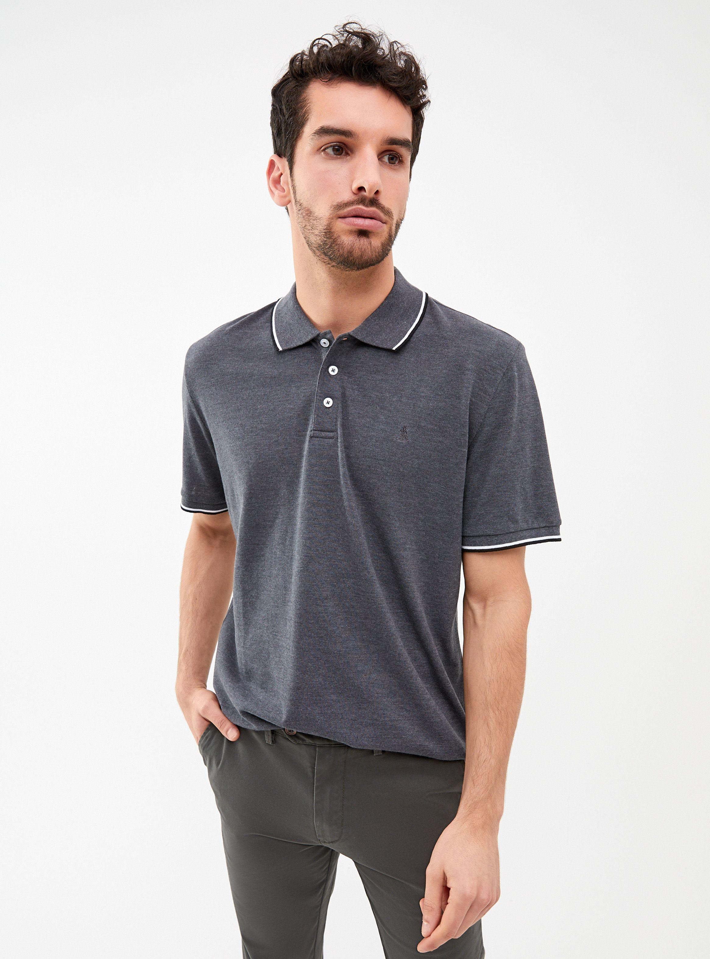 Polera Manga Corta Piqué L XL XXL Rainforest-0