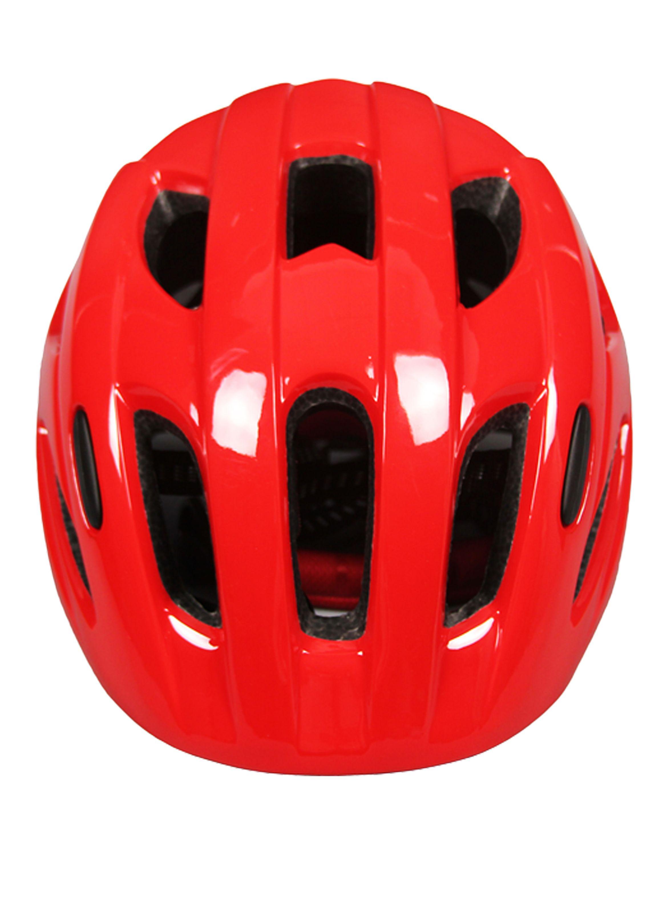 Casco Rojo Rebel 16 Ventilaciones-3