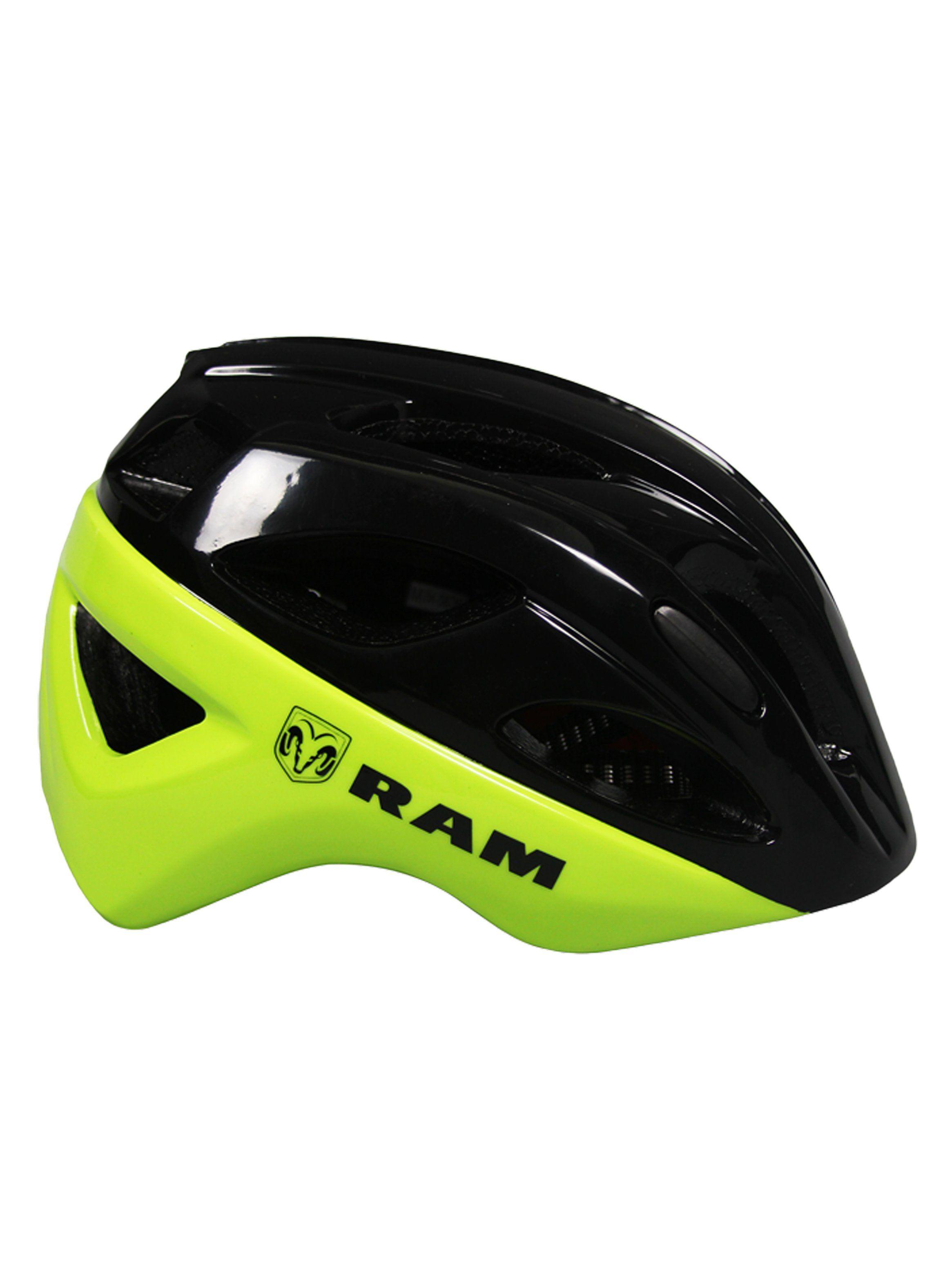 Casco Rebel Negro Verde 16 Ventilaciones-1