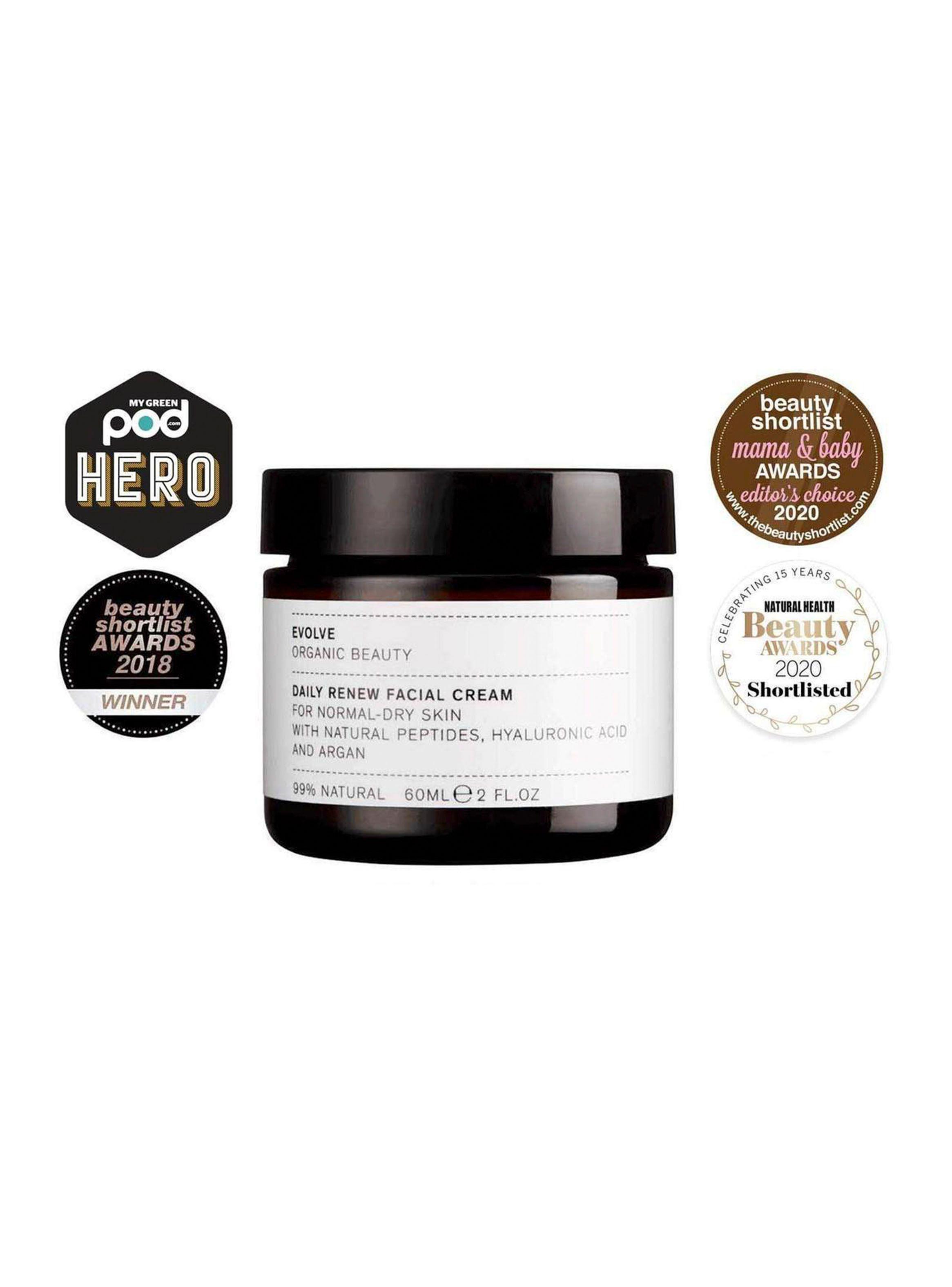 Crema Hidratante Daily Renew Facial Cream Evolve Beauty-0