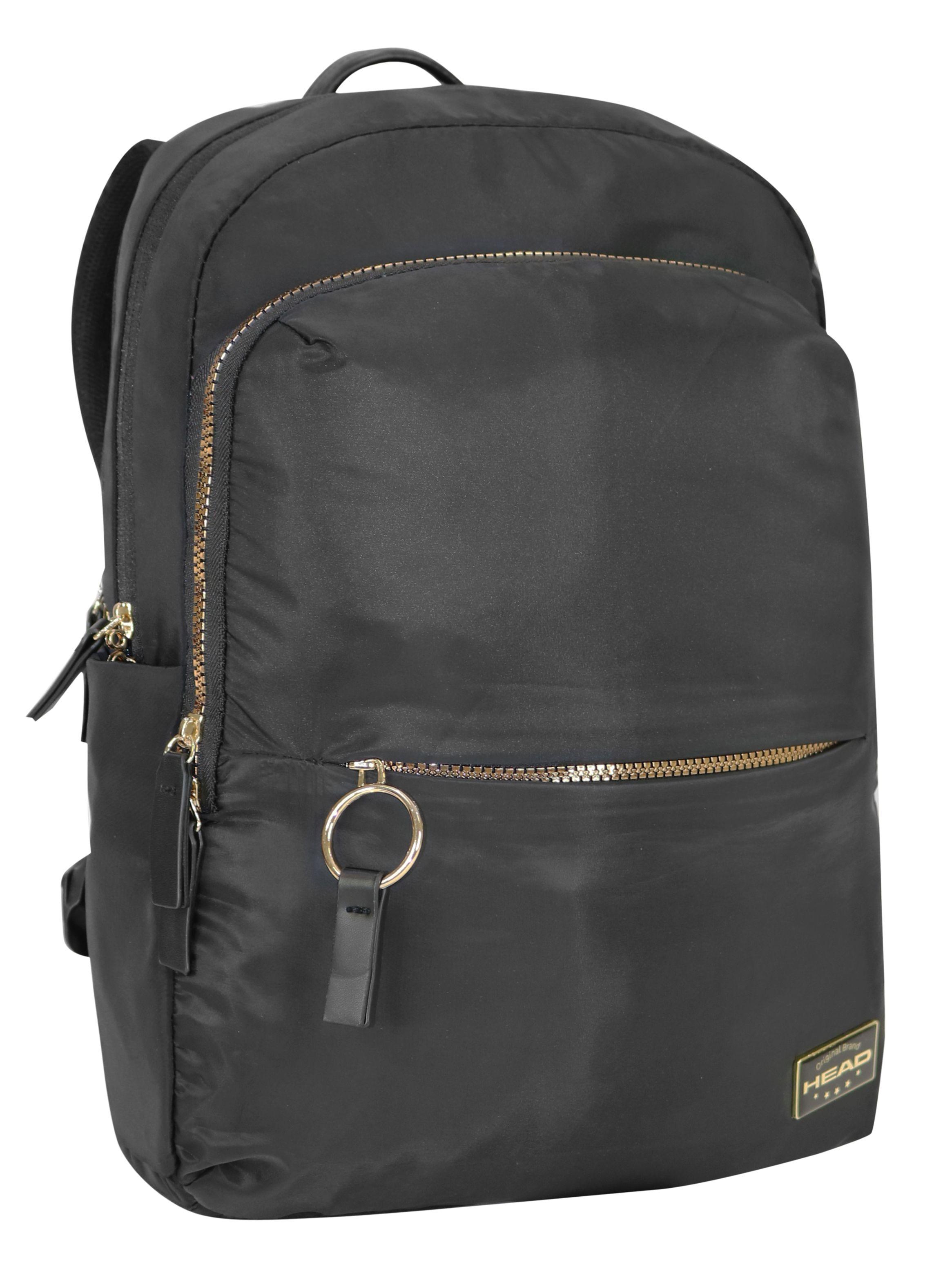 Mochila Notebook Boogy Negro Gold-0