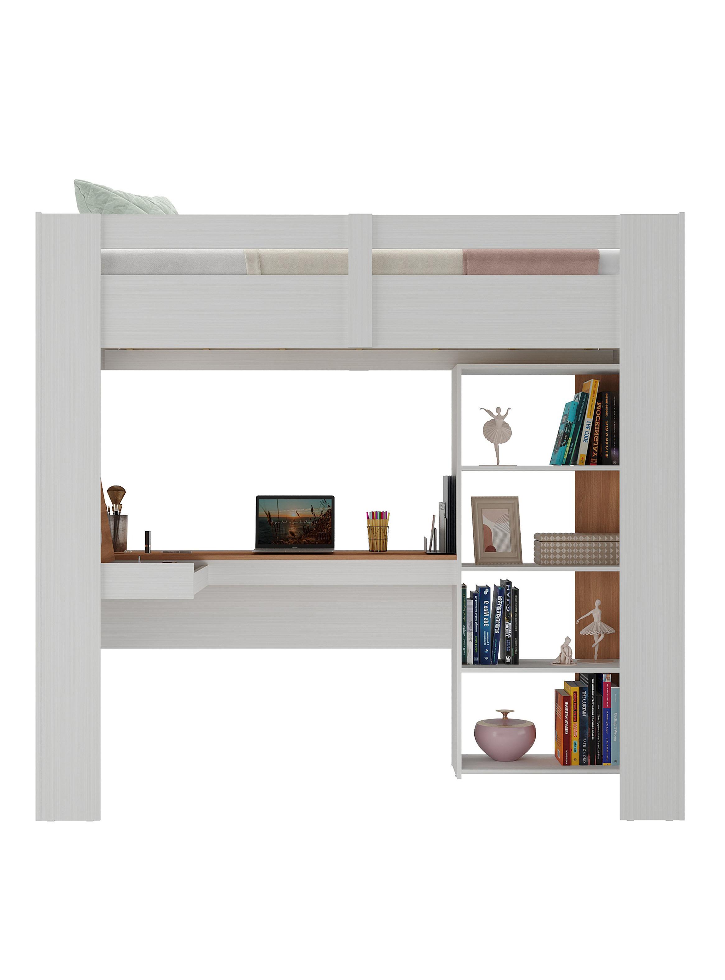 Cama Americana 1 Plaza + Escritorio-2