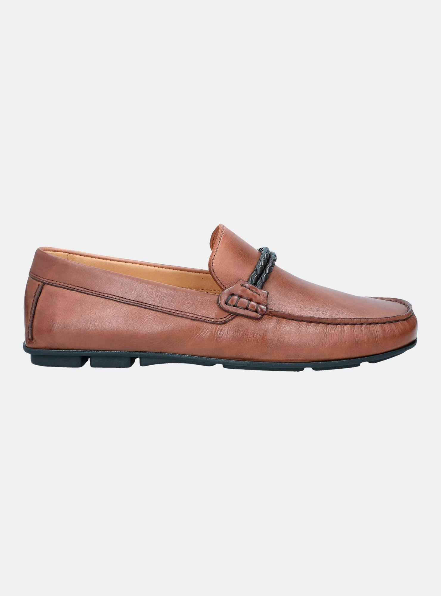 Mocasín Guante Guante 2852MR Café Oscuro Casual-0