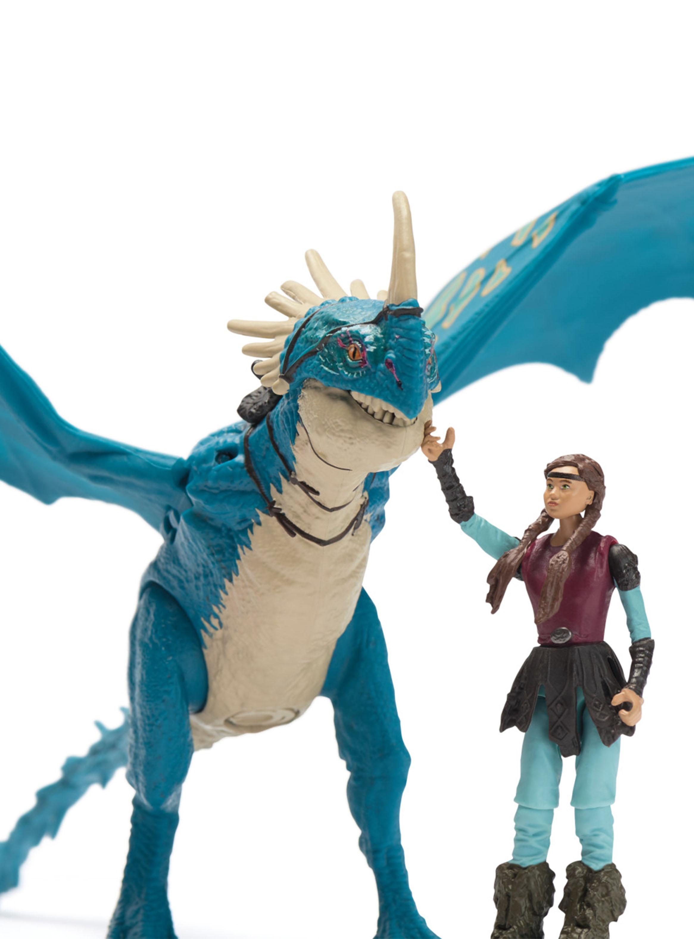 Figura de Acción Dragon Deadly Nadder + Astrid-3