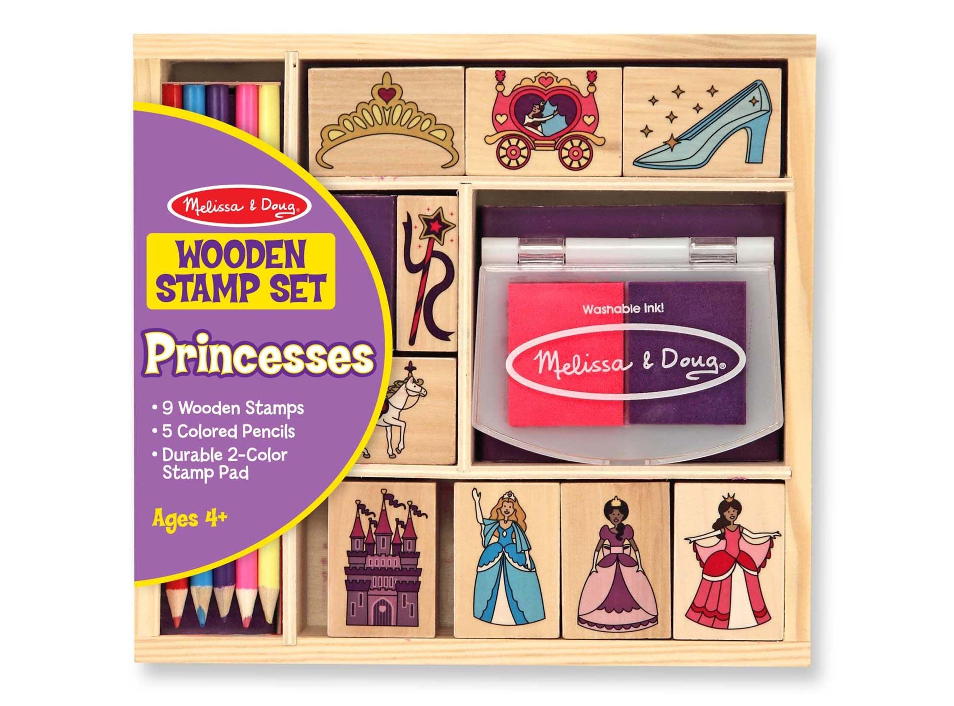 Melissa & Doug Stamps madera - Princesas Caramba-0