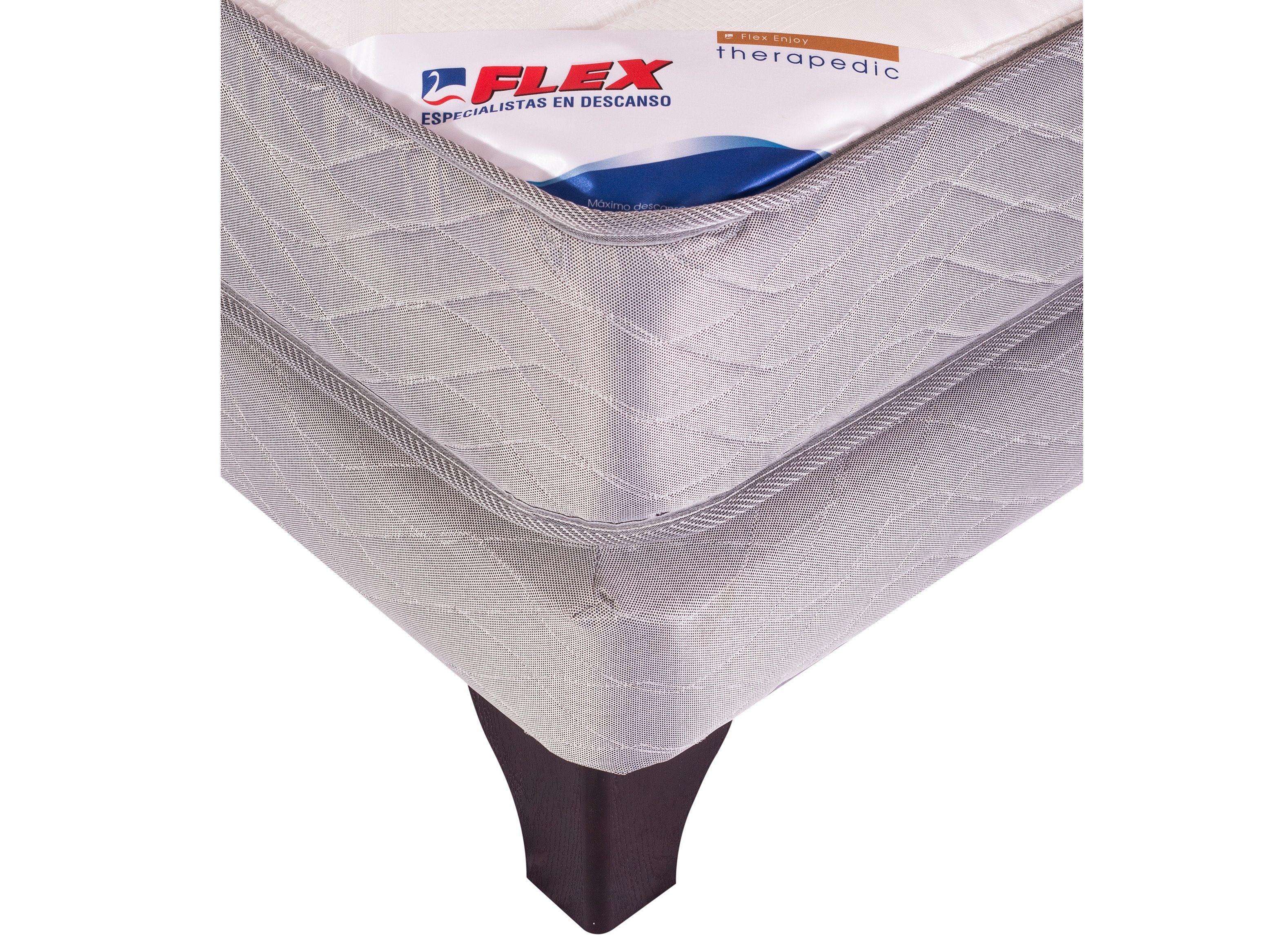 Cama Europea Therapedic Basic 2 Plazas Base Dividida-2