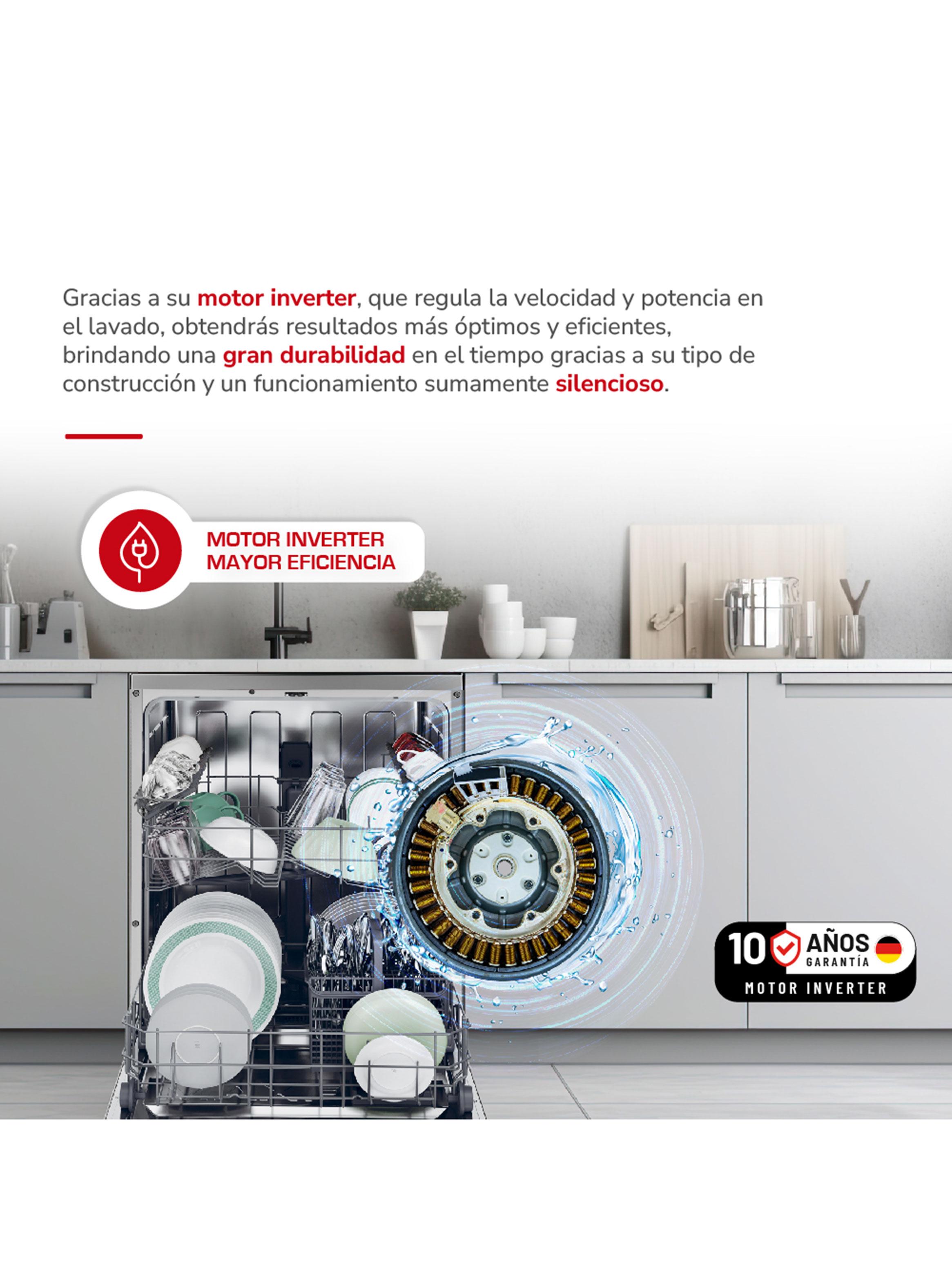 Lavavajillas 13 Cubiertos Inox Silver TH-DW13Ci-4
