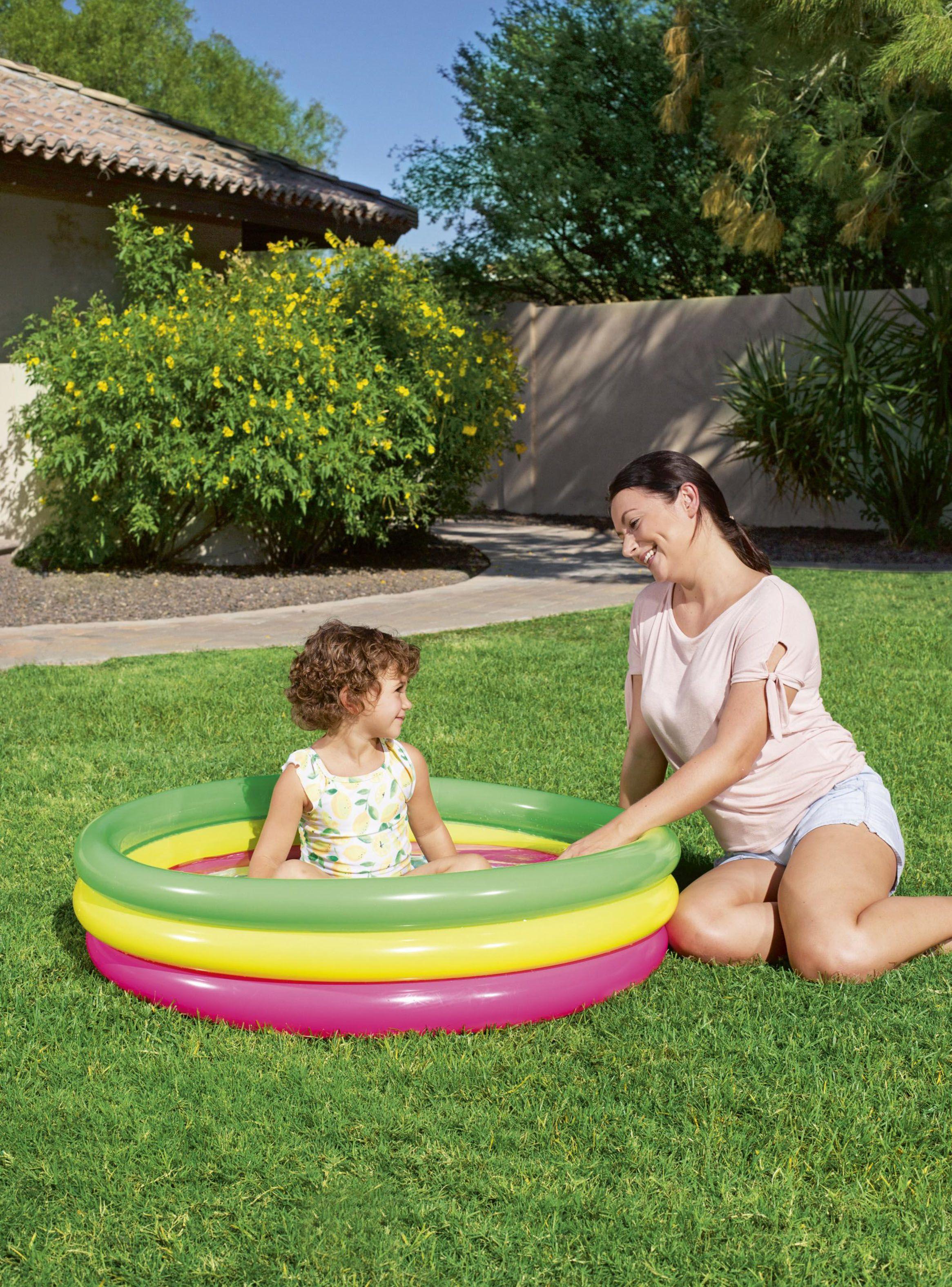 Piscina Bestway 3 Anillos Multicolor-4