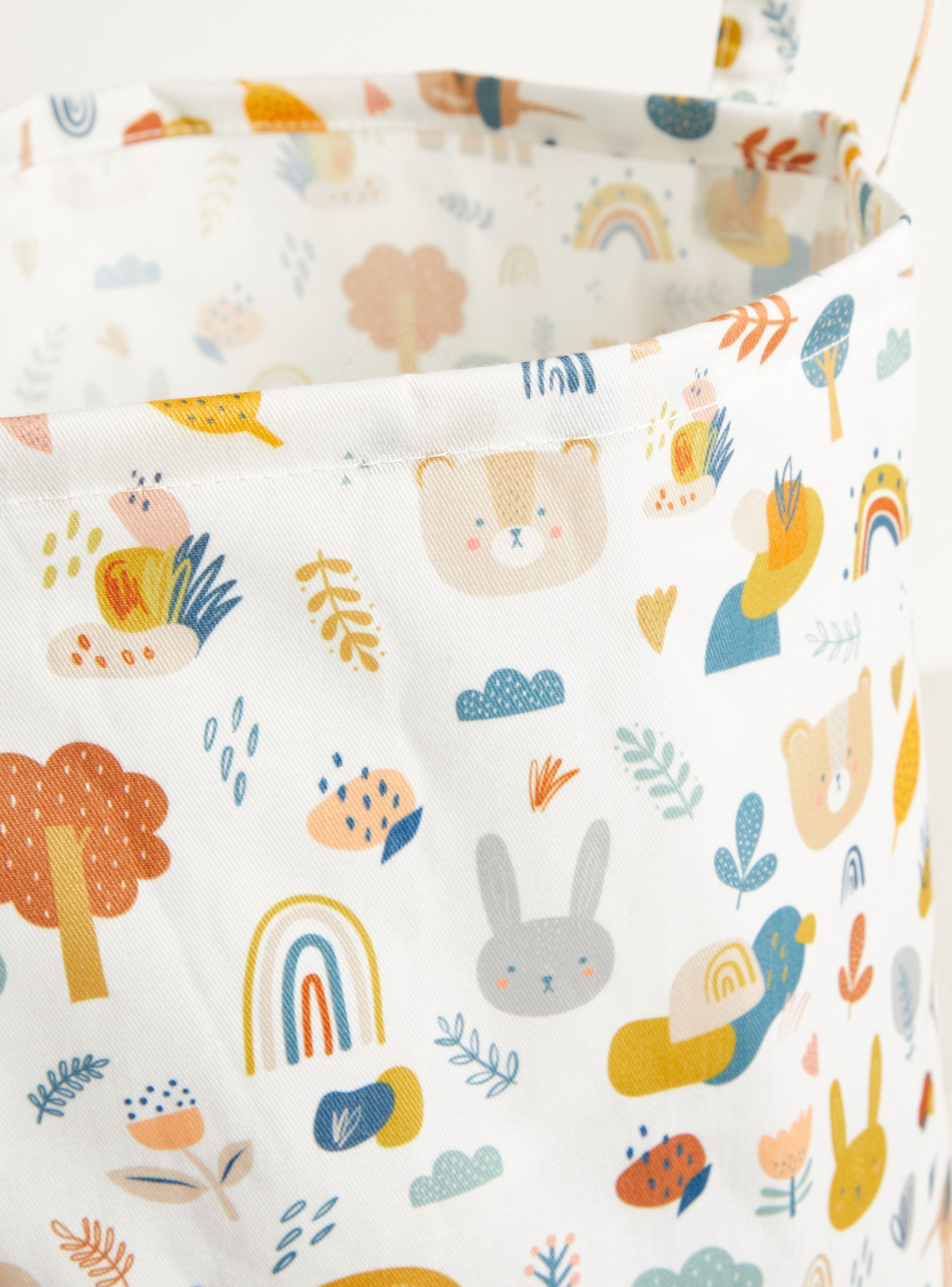 Organizador Infantil Tubular Tela 33x33x42 cm-2