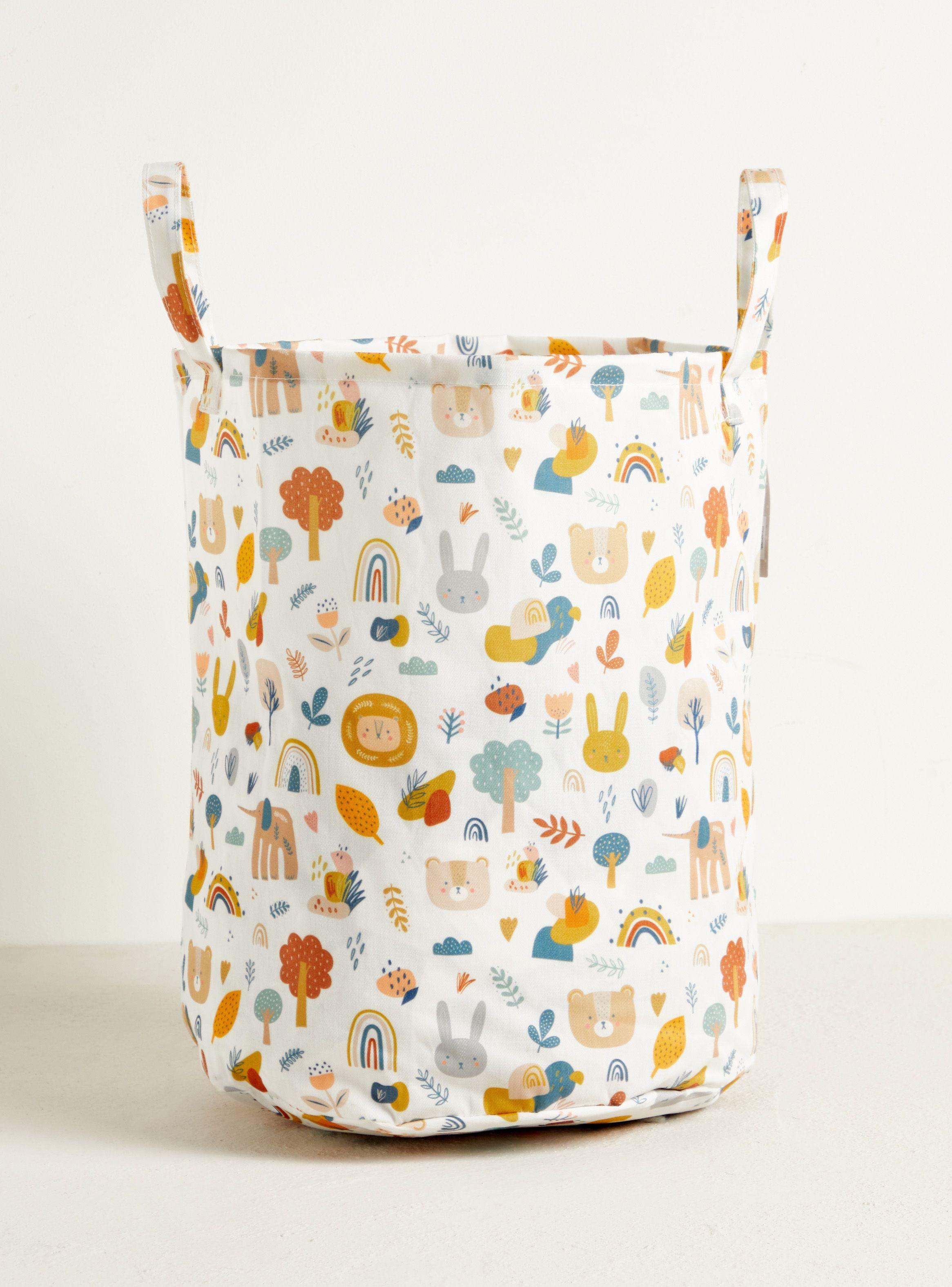 Organizador Infantil Tubular Tela 33x33x42 cm-0