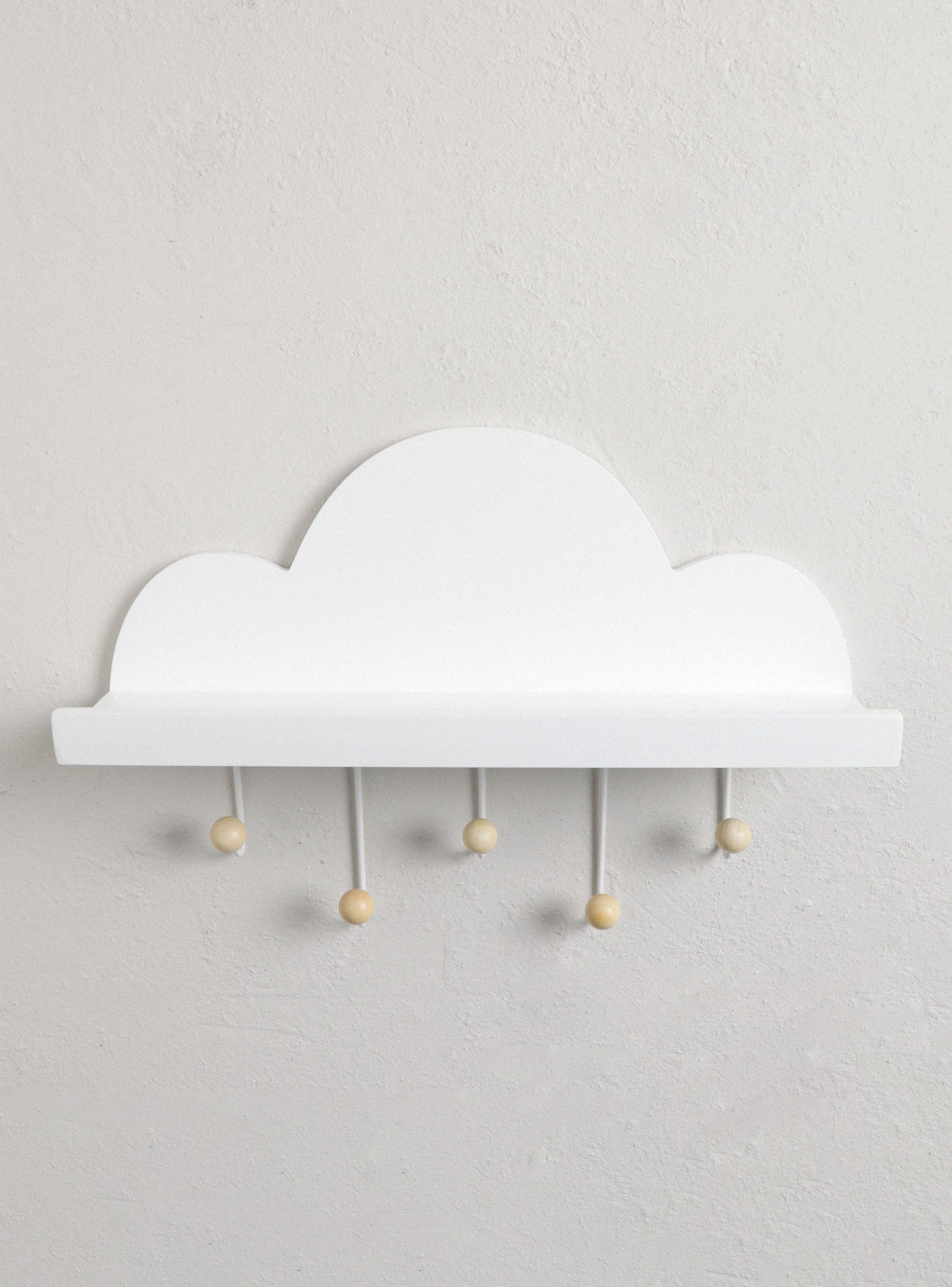Repisa Infantil Nube 50x13x35 cm-0