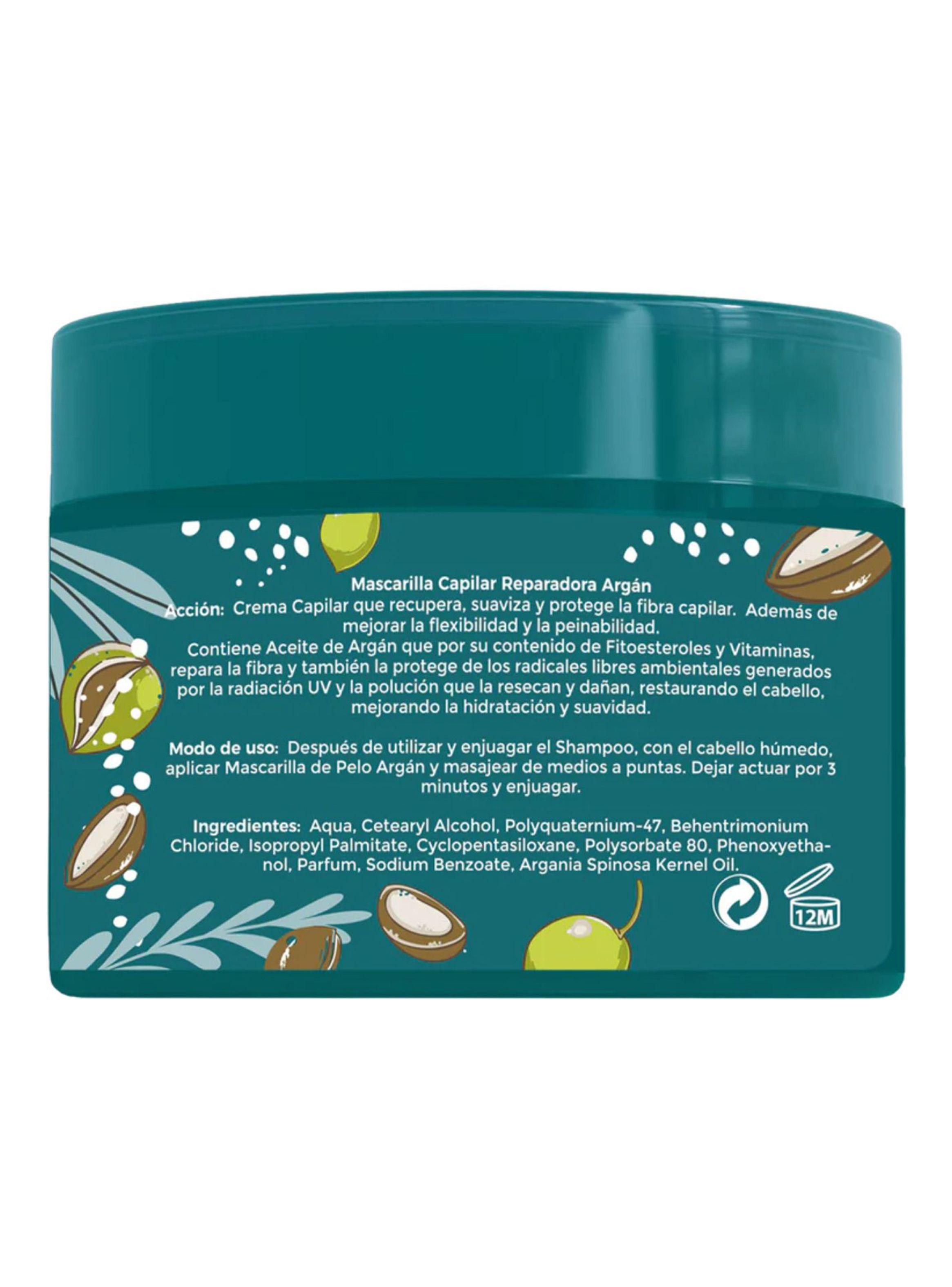 Mascara Capilar Reparadora Argan 400g-2