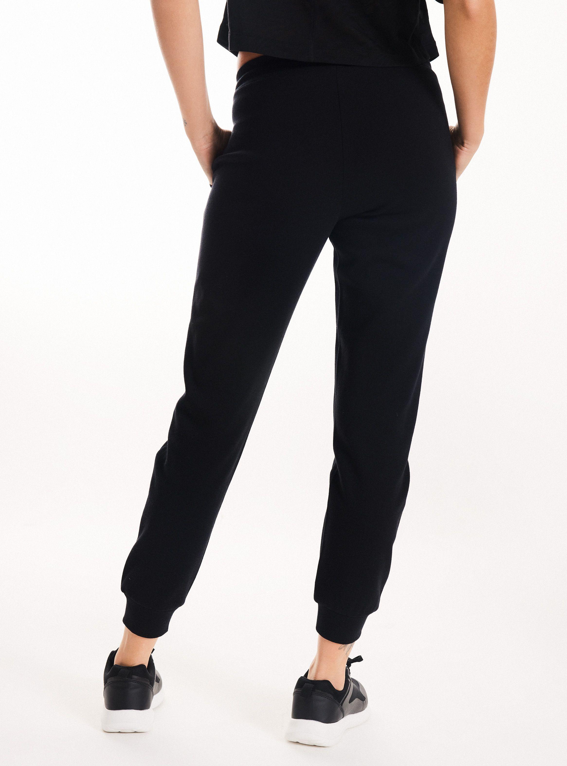 Pantalón de Buzo Cintura Elasticada con Bolsillo-1