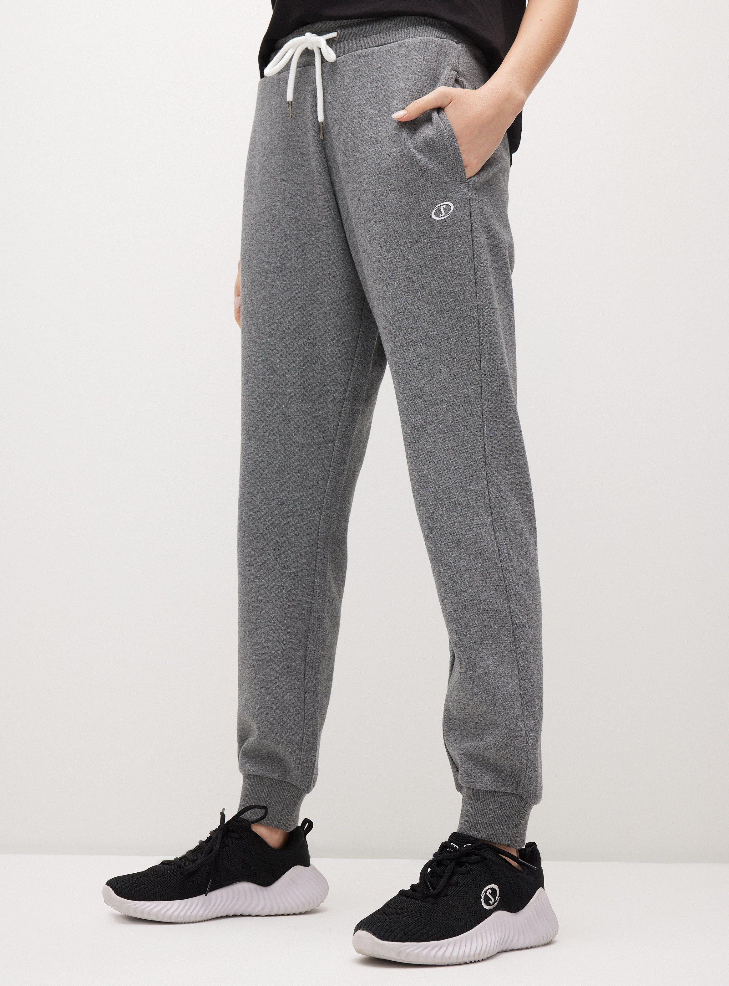 Pantalón de Buzo Cintura Elasticada con Bolsillo-0
