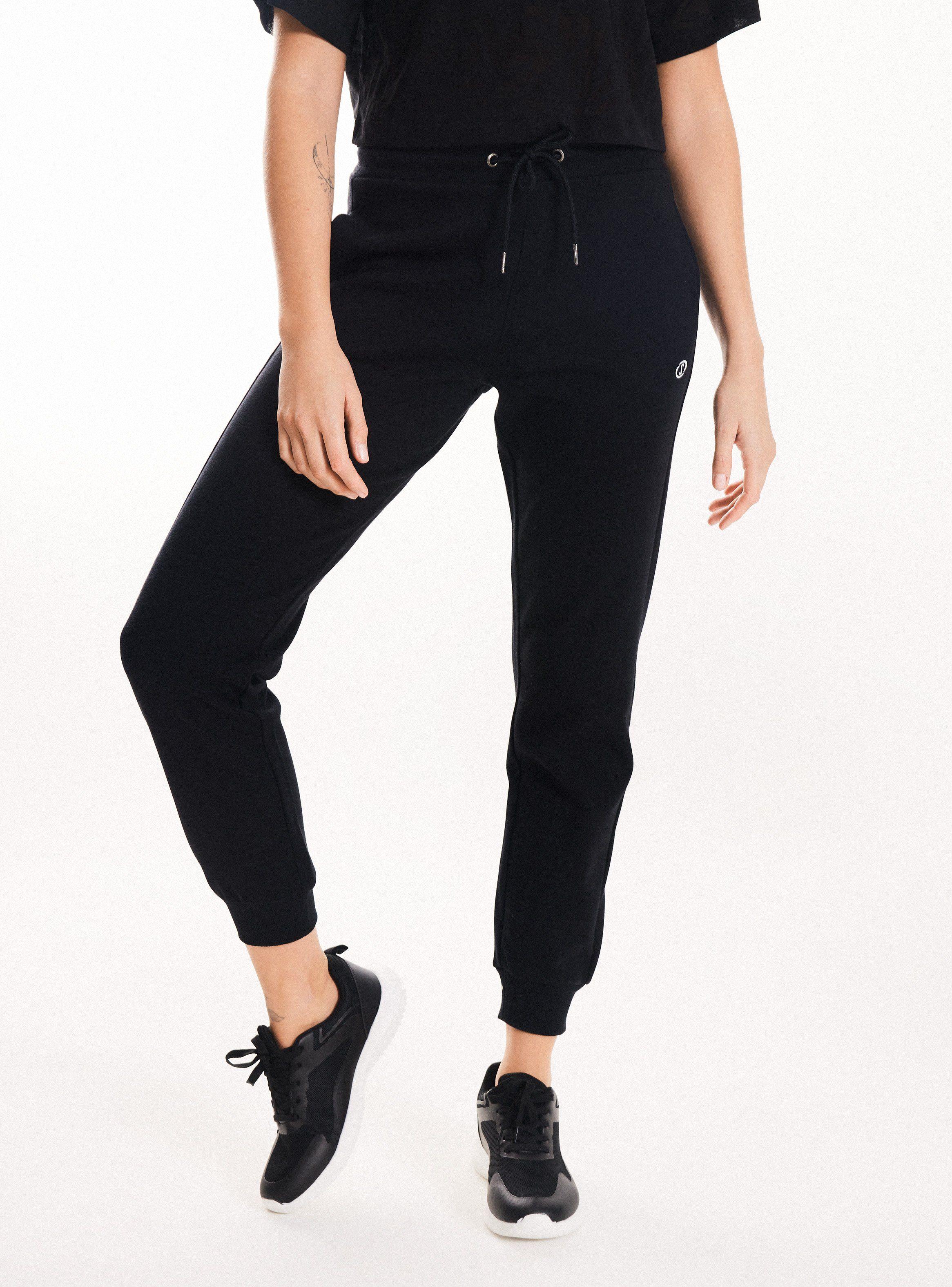 Pantalón de Buzo Cintura Elasticada con Bolsillo-0