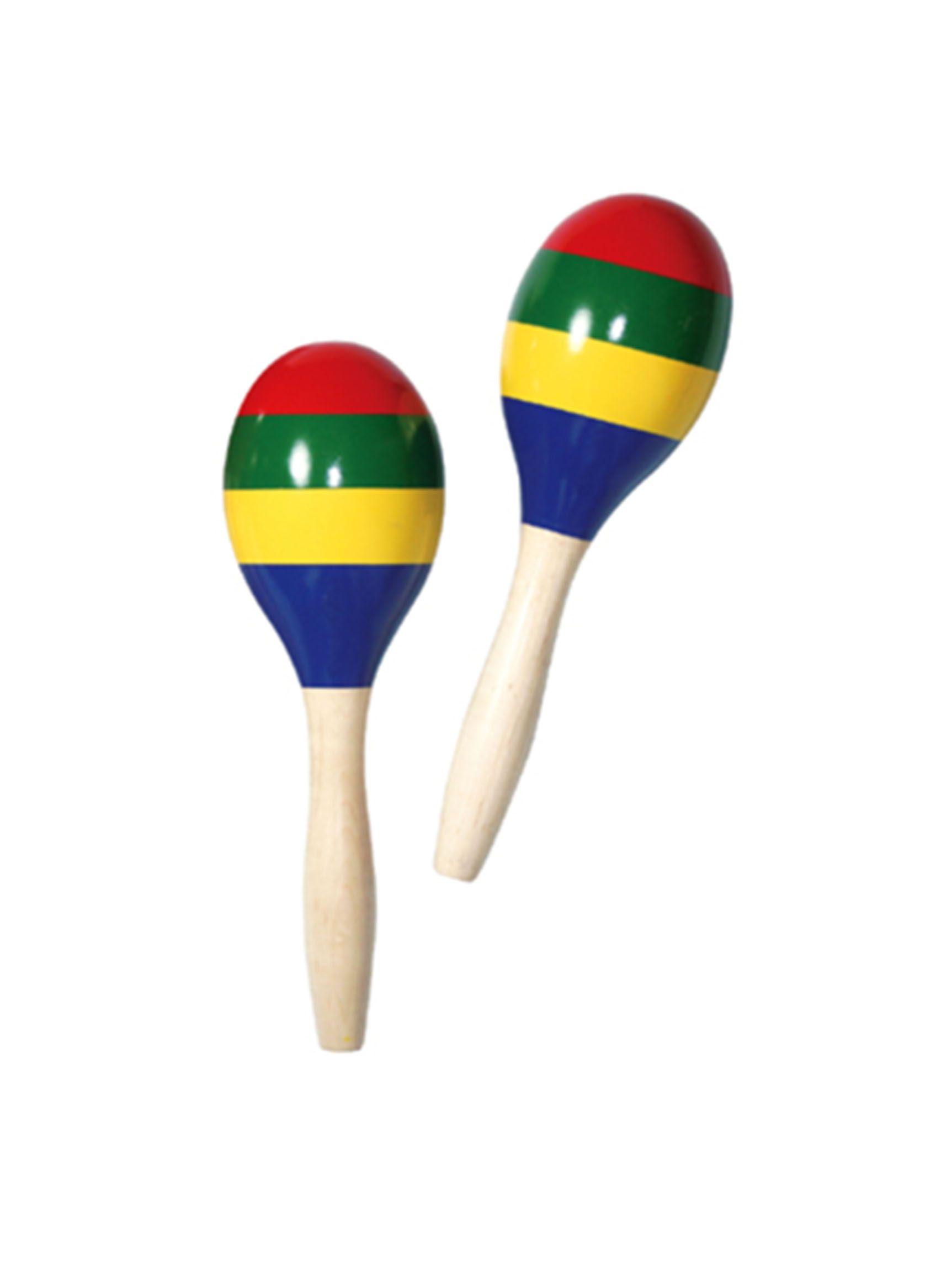 Par Maracas de Madera Colores Seigard-0