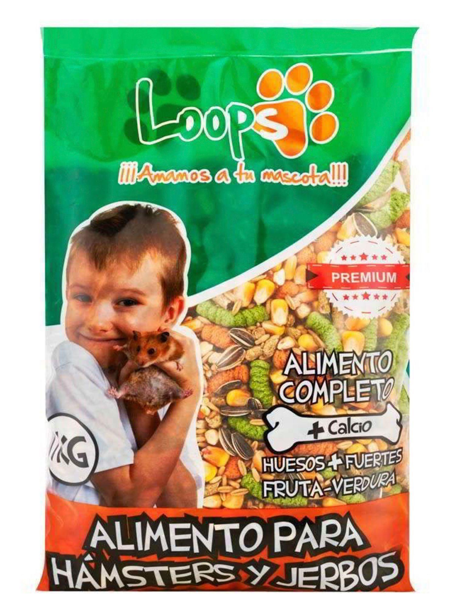 Alimento Hamster Loops Todas las Etapas 1 kg-0